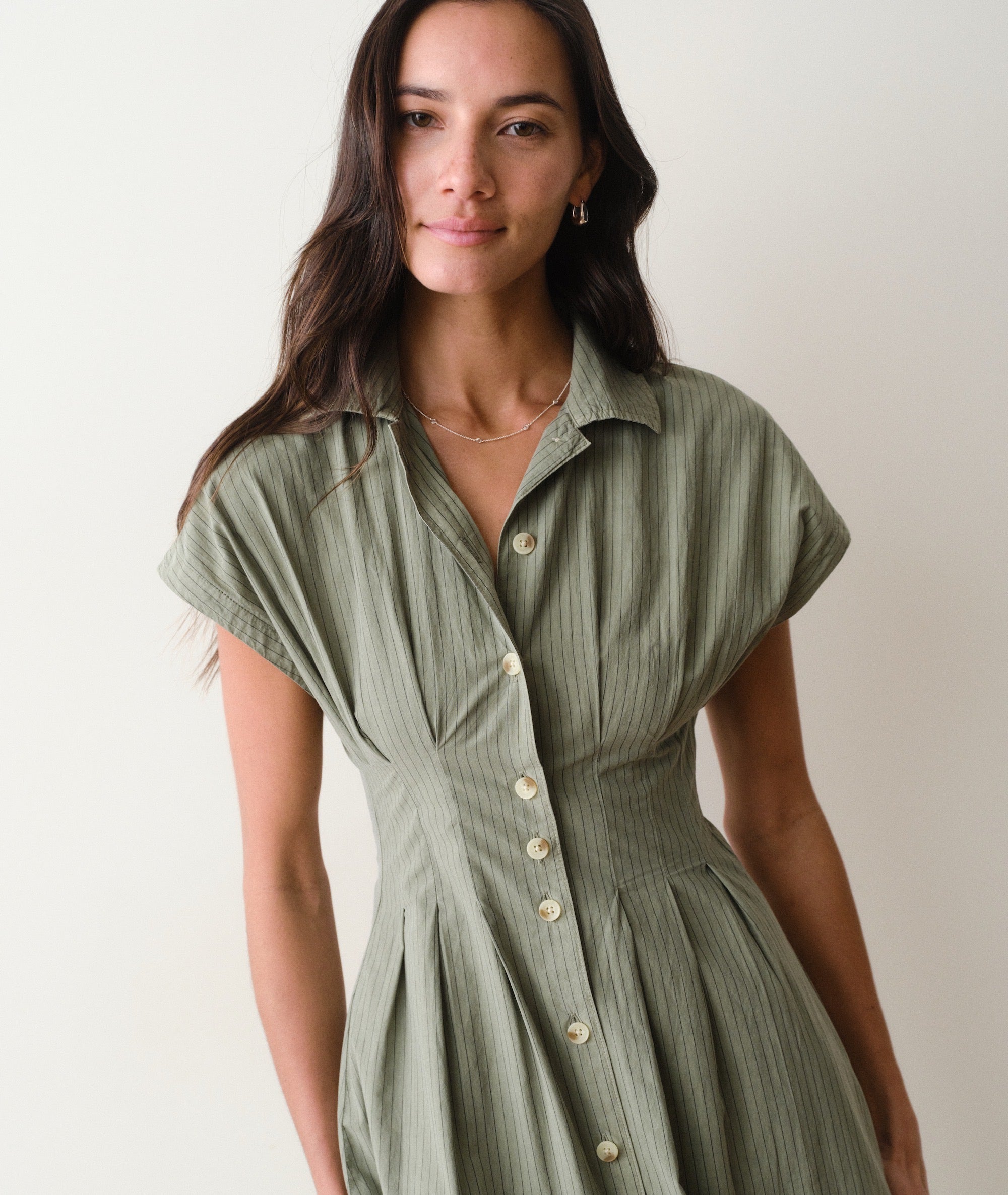 Arden Midi Shirt Dress