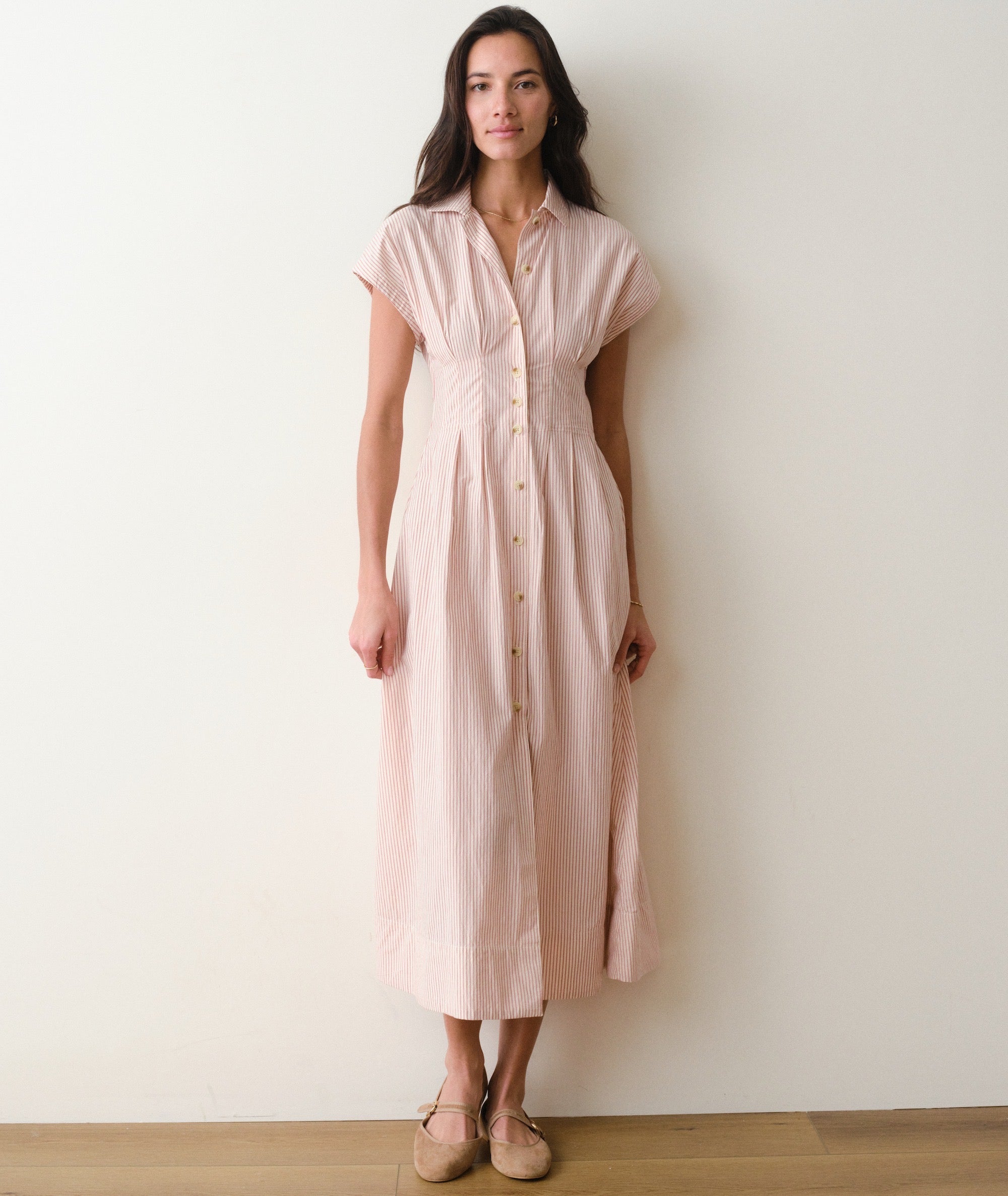 Arden Midi Shirt Dress Marine Layer Arden Midi Shirt Dress Marine Layer