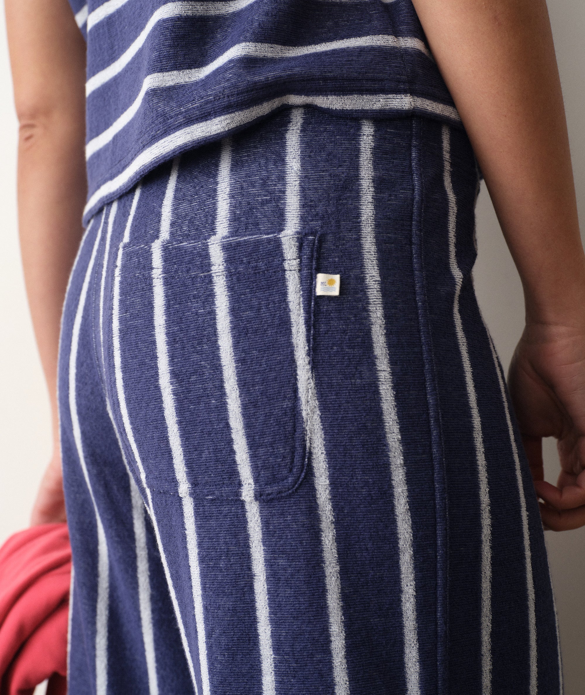 Beach Terry Wide Leg Pant