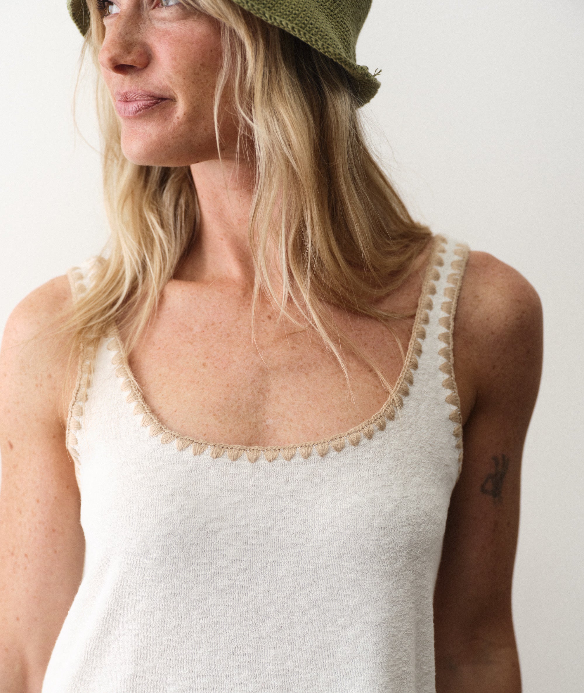 Women's Beach Terry Dress | White | Small by Marine Layer Women's Beach Terry Dress | White | Small by Marine Layer