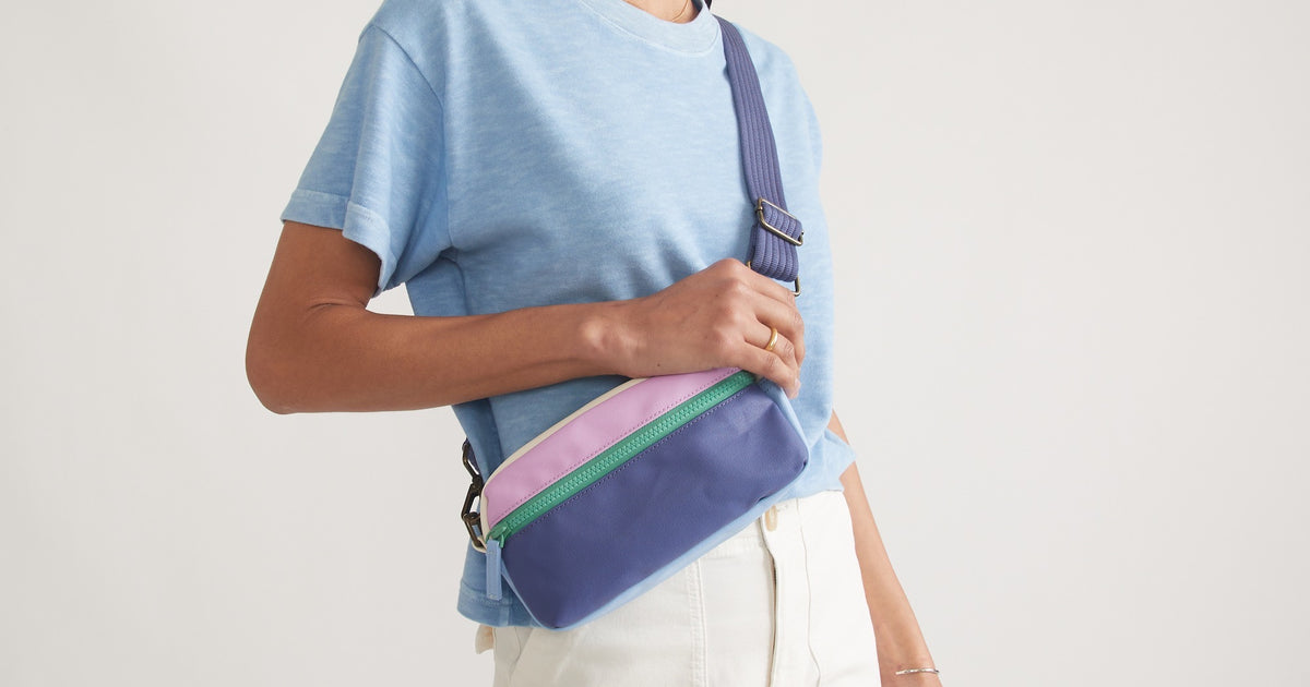 Packing Color Blocks Colorblock Fanny Pack – Marine Layer