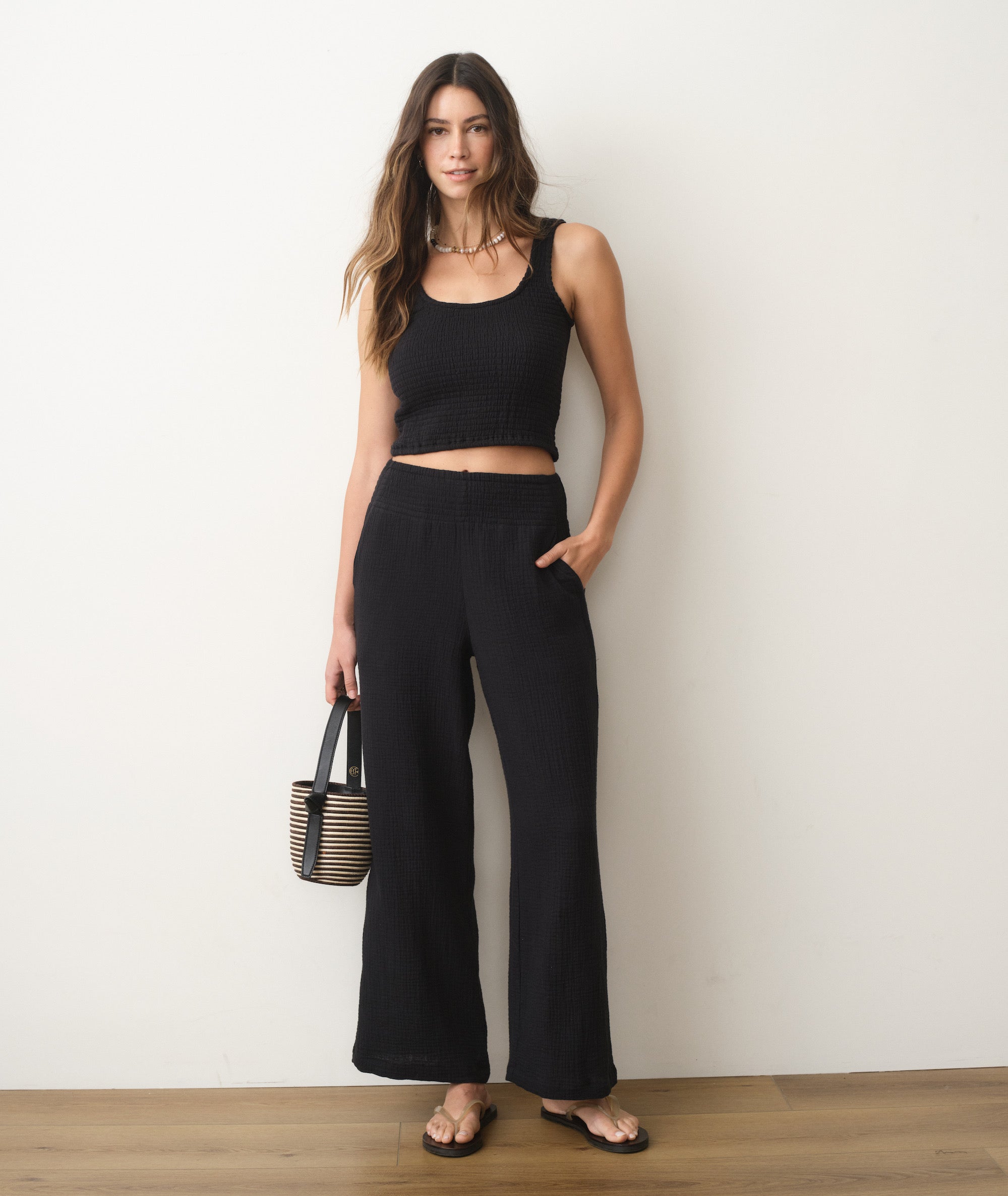 Isla Double Cloth Pant