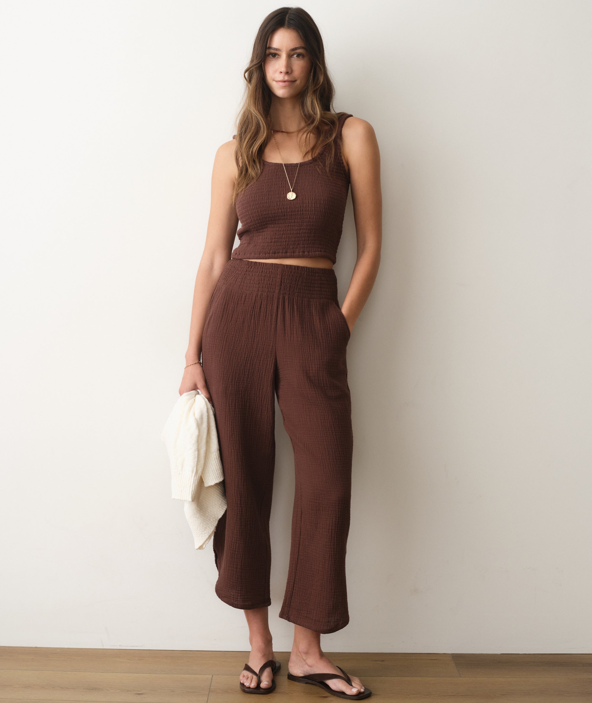 Cali Double Cloth Pant