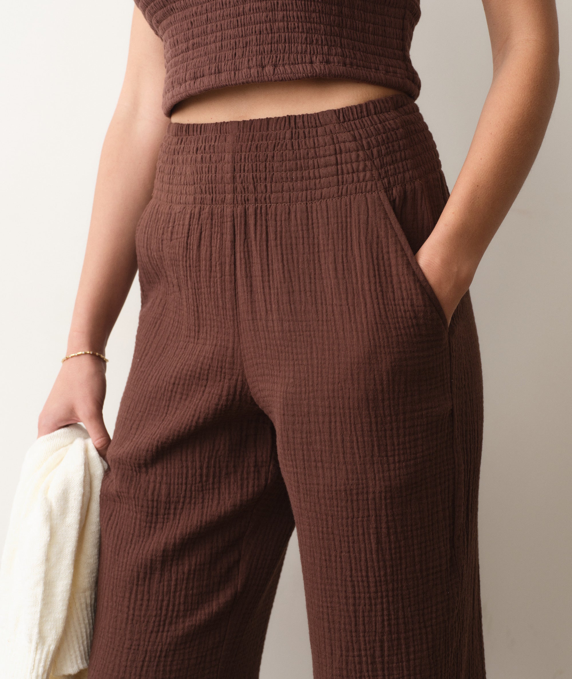 Cali Double Cloth Pant