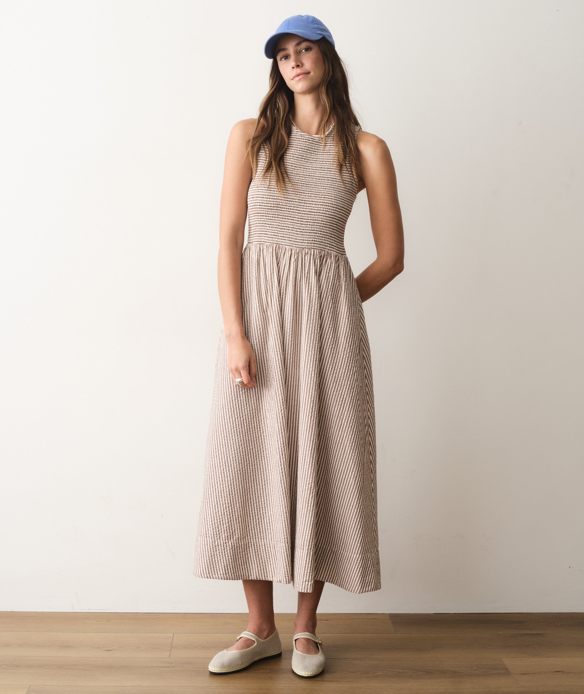 Darcy Seersucker Maxi Dress Marine Layer Darcy Seersucker Maxi Dress Marine Layer