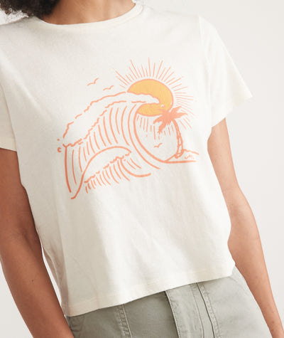 Easy Crop Graphic Tee