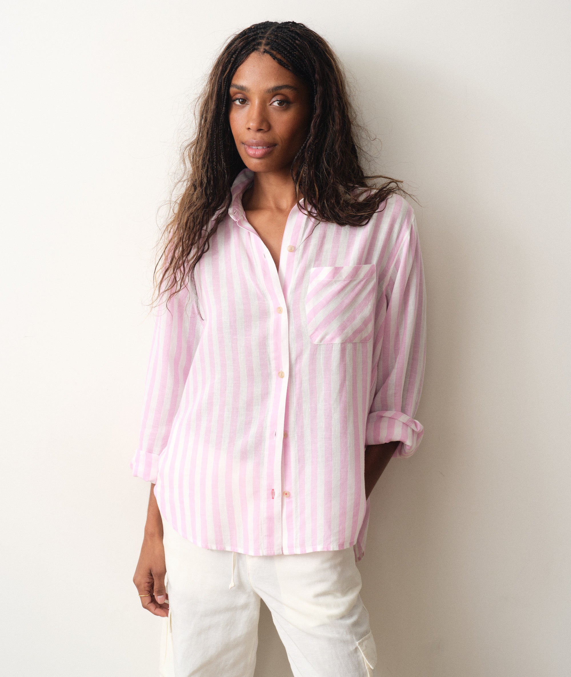 Jane Relaxed Linen Shirt