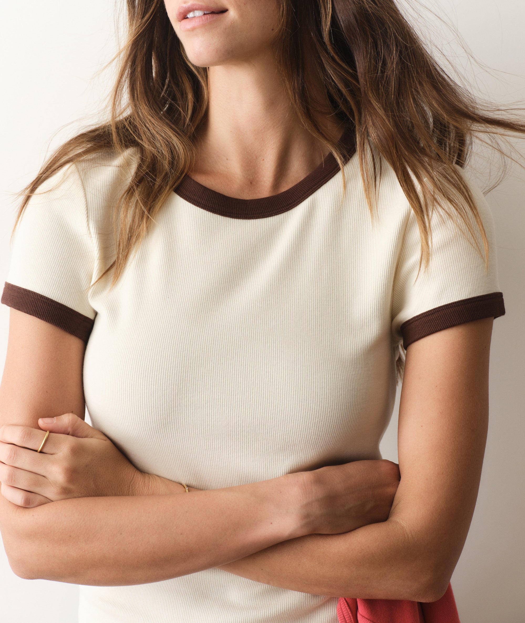 Lexi Rib Ringer Tee