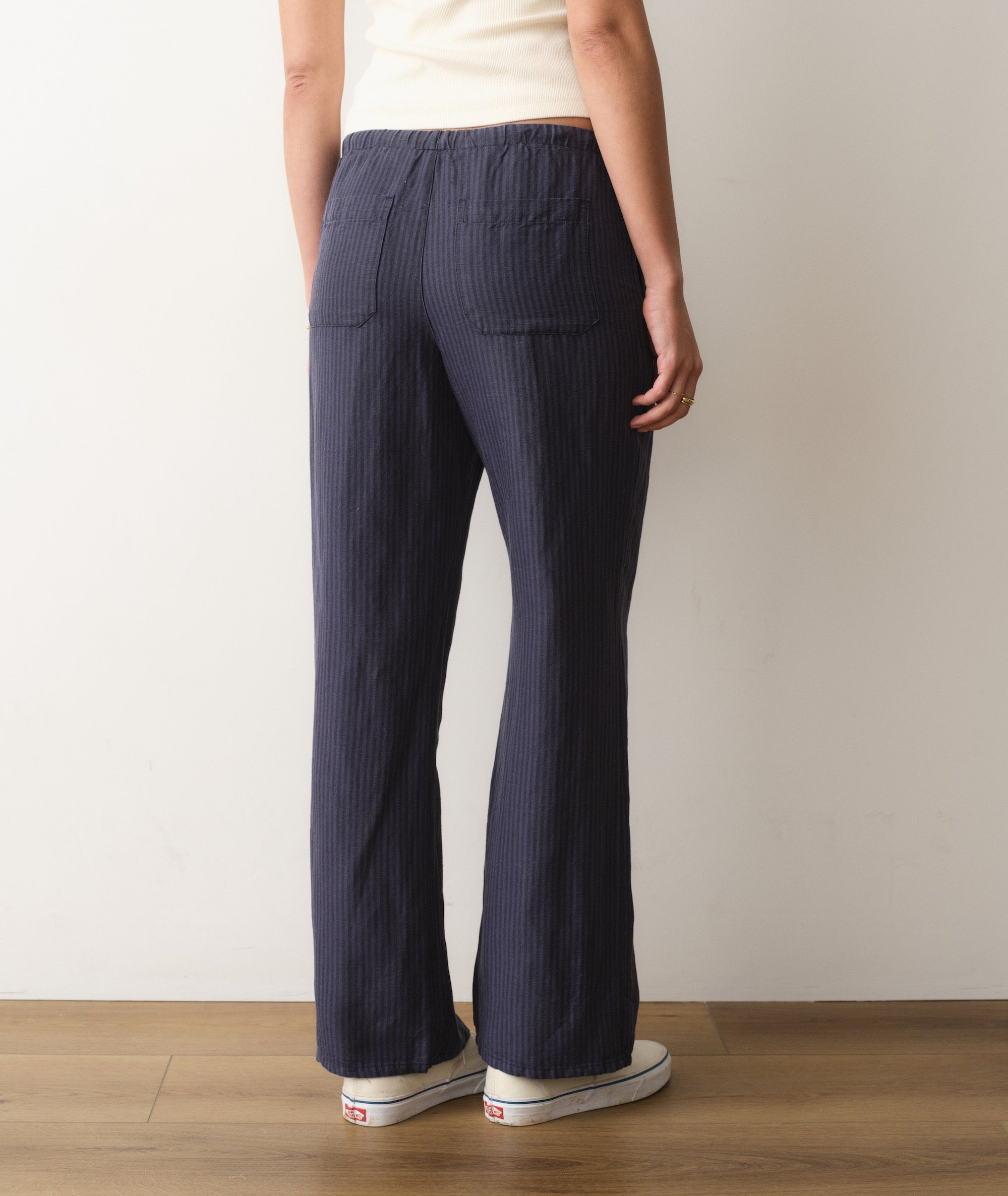 Linen Drawstring Pant