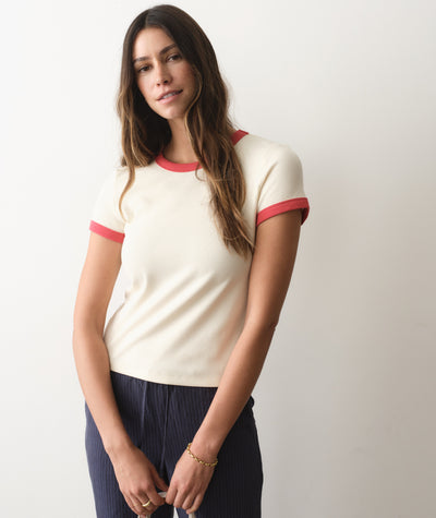 Lexi Rib Ringer Tee