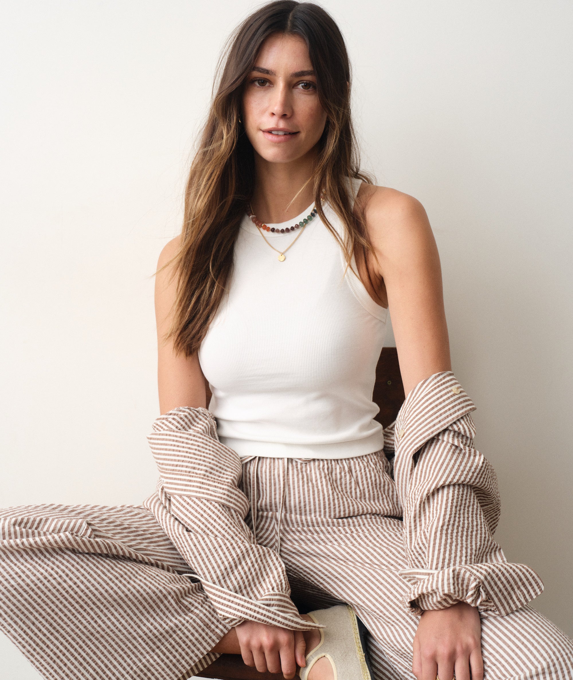 Lexi Rib High Neck Tank