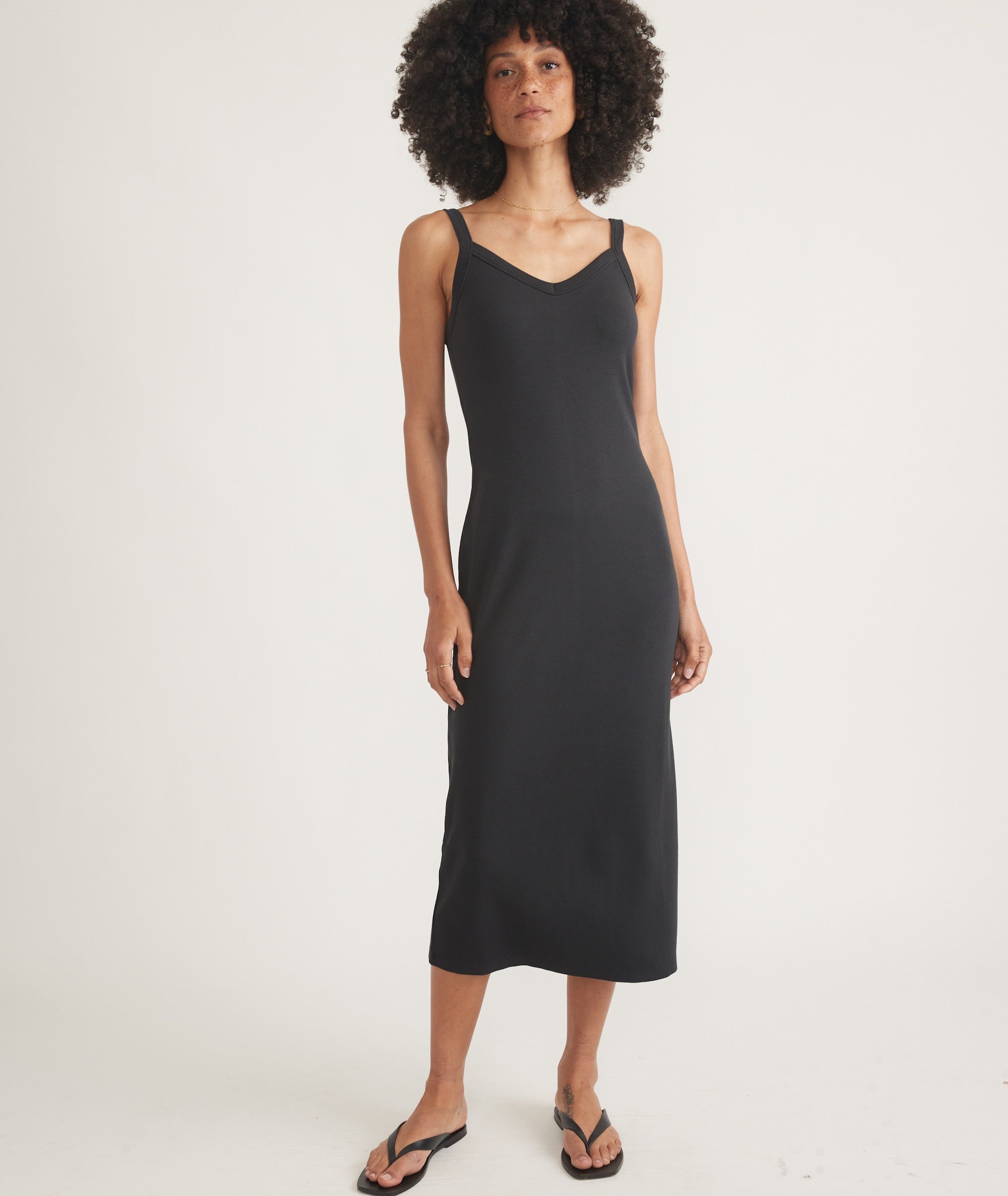 Button up spaghetti strap dress online