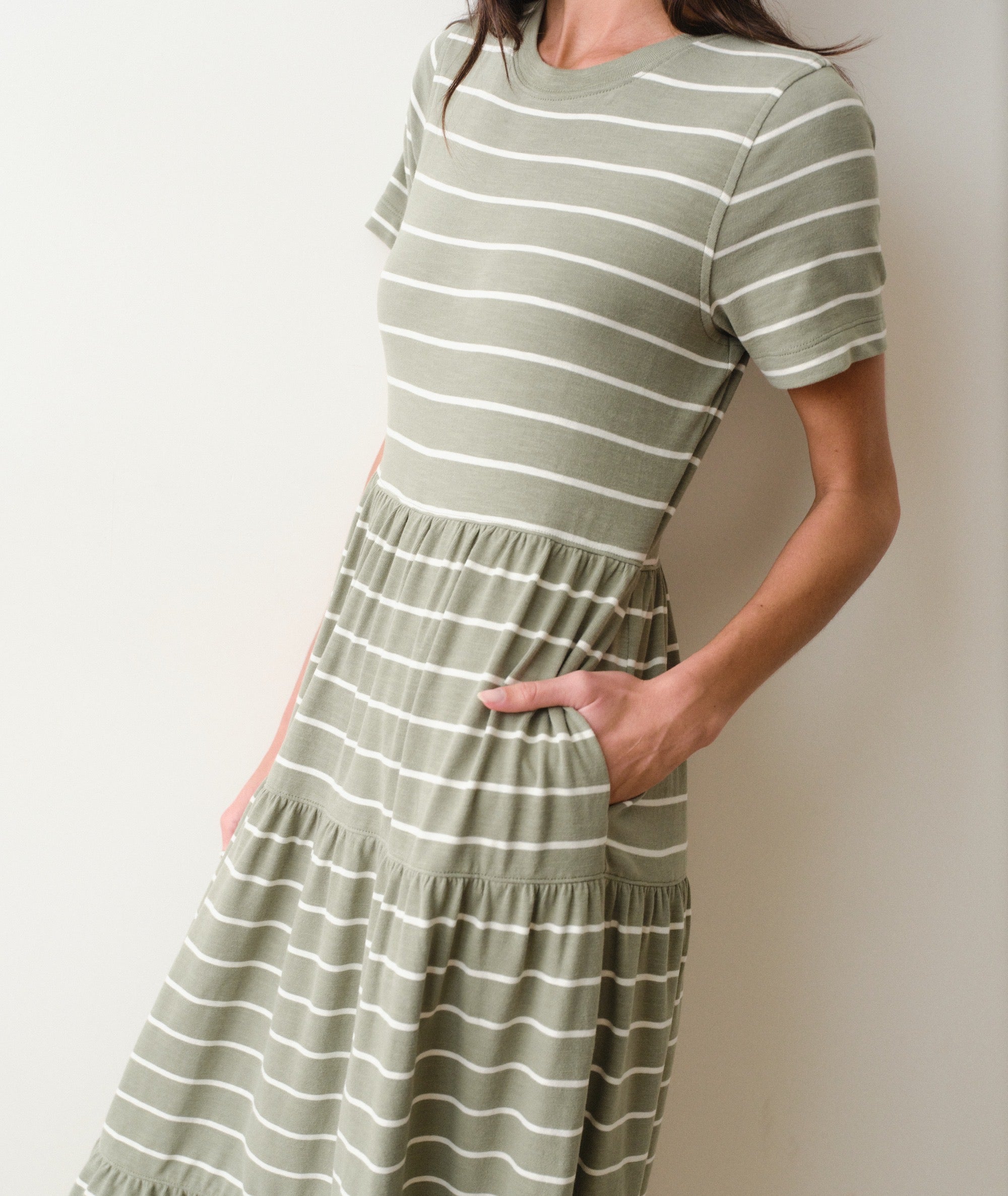 green and grey dress Gray Long Prom Dress, Gray Green Formal Graduation Dresses US 10 / Gray Green High shine moss green bridesmaid dress with radiant finish and soft drape Asymmetric Drape Dress Short |