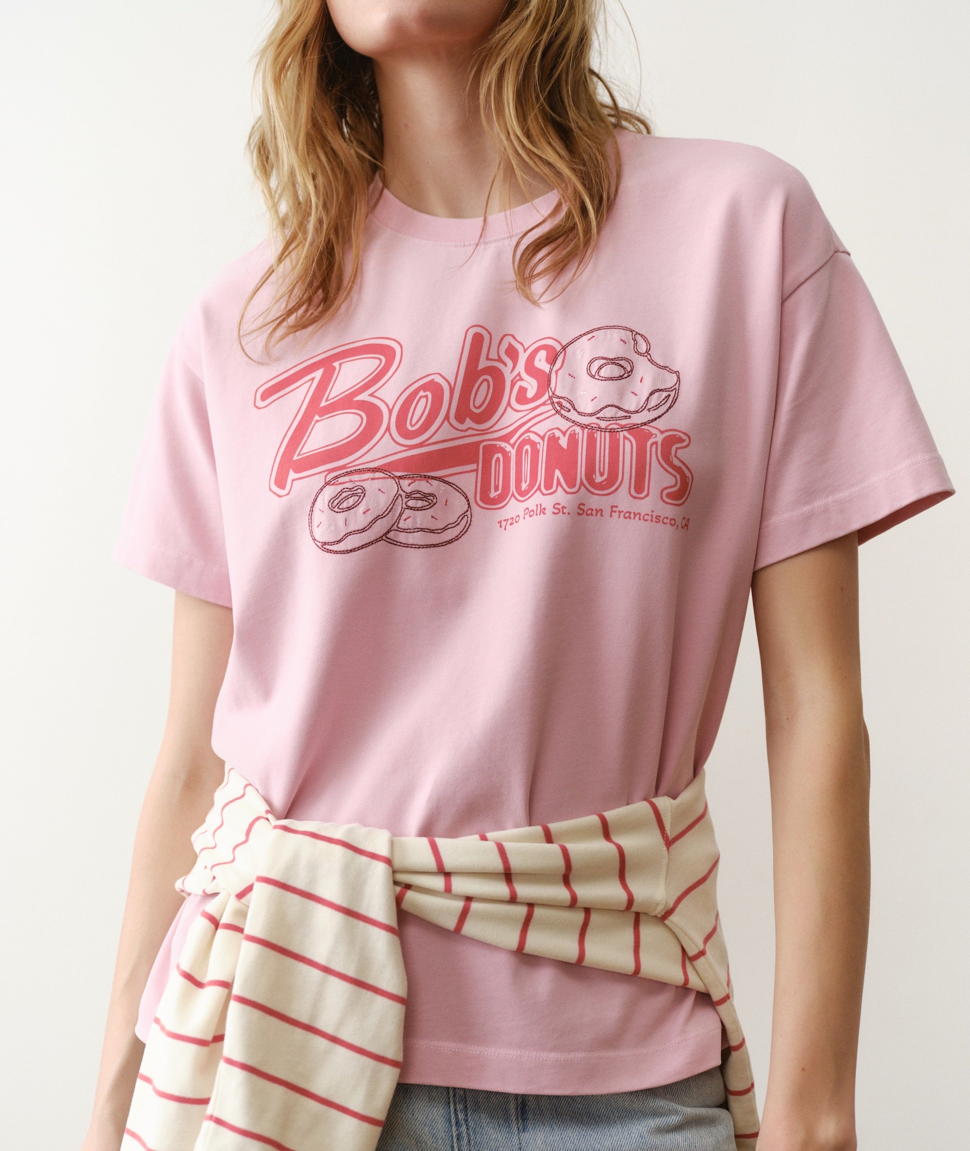 Luxe Sueded Oversized Crew Tee