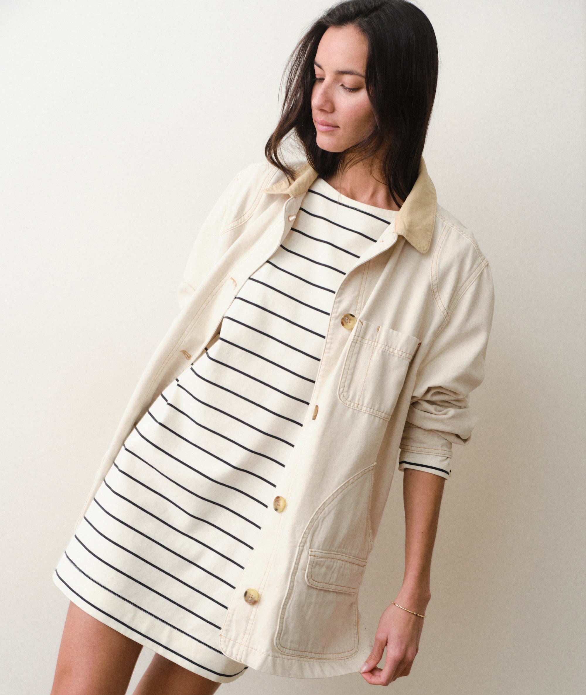 Luxe Sueded Mariner Dress – Marine Layer