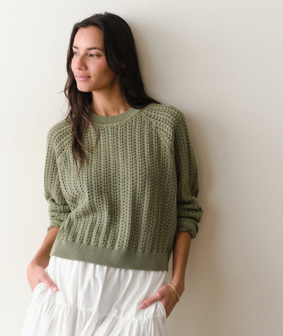 Mina Pointelle Sweater