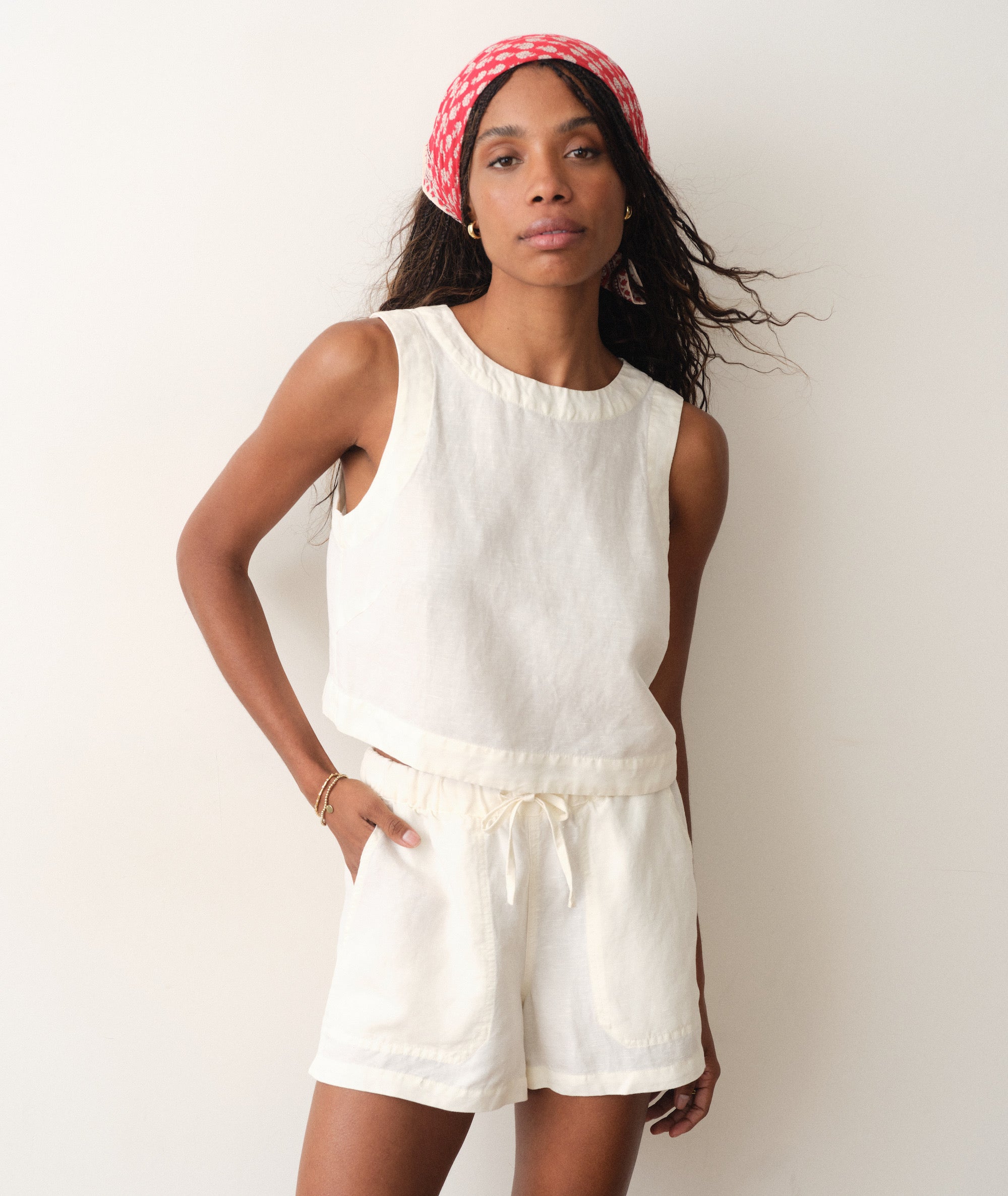 Drawstring Linen Short Set Linen Drawstring Short – Marine Layer