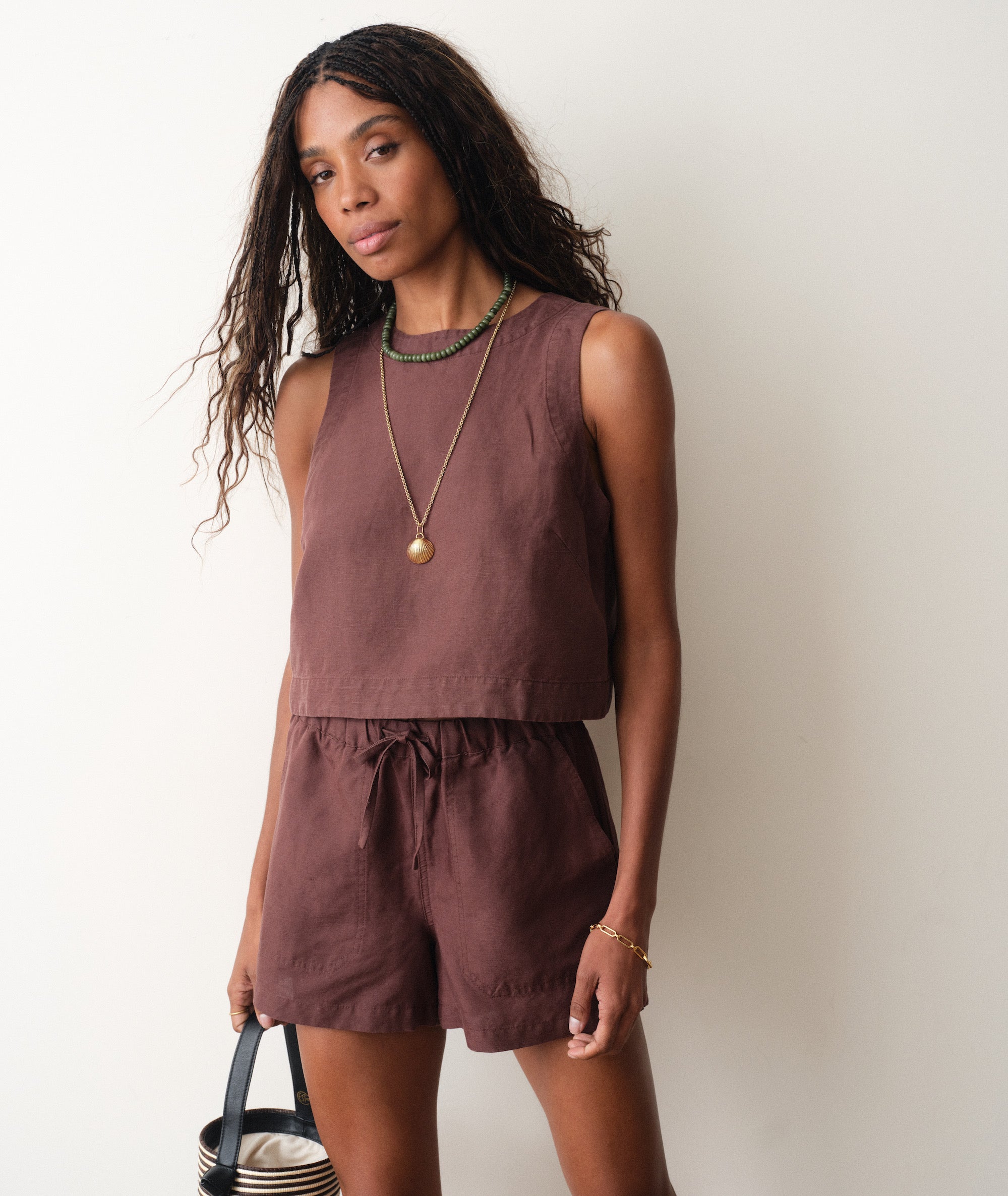 Drawstring Linen Short Set Linen Drawstring Short – Marine Layer