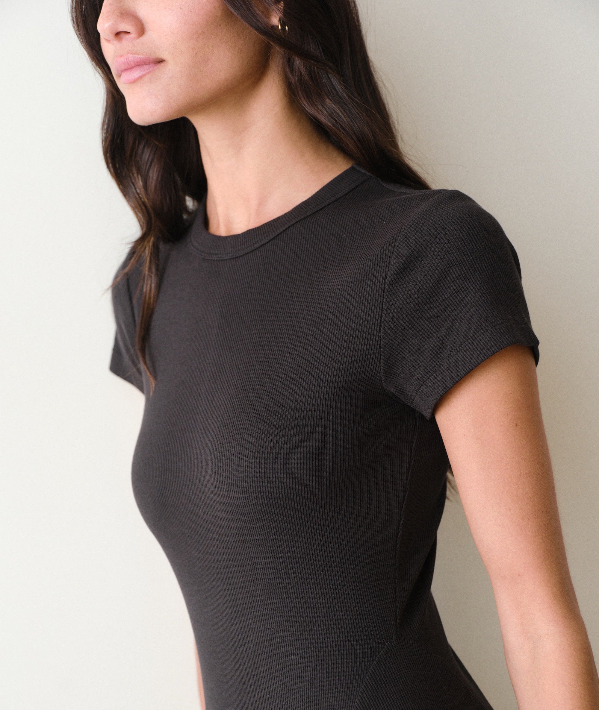 Lexi Short Sleeve Fit & Flare Midi Dress Marine Layer Lexi Short Sleeve Fit & Flare Midi Dress Marine Layer