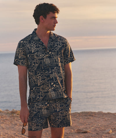 Pablo Tencel Linen Resort Shirt