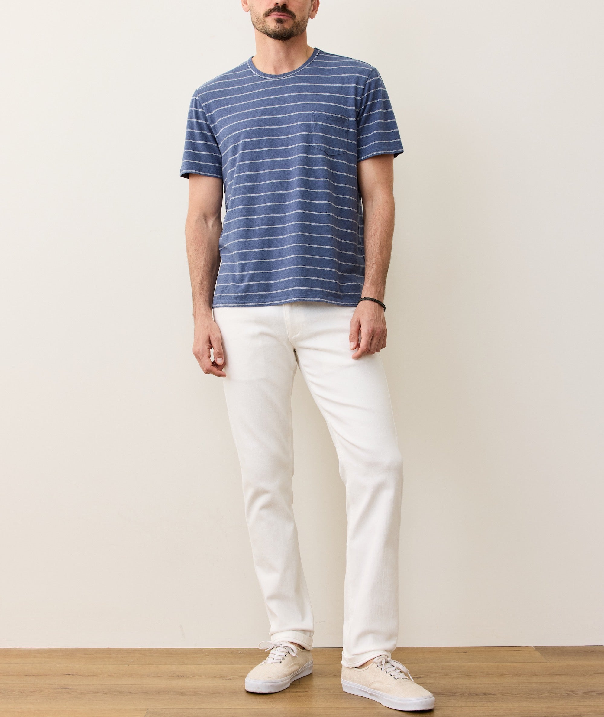 5 Pocket Slim Straight Twill Pant
