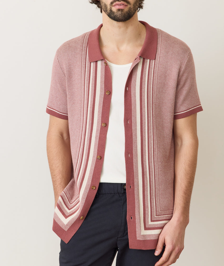 Ethan Sweater Button-Down