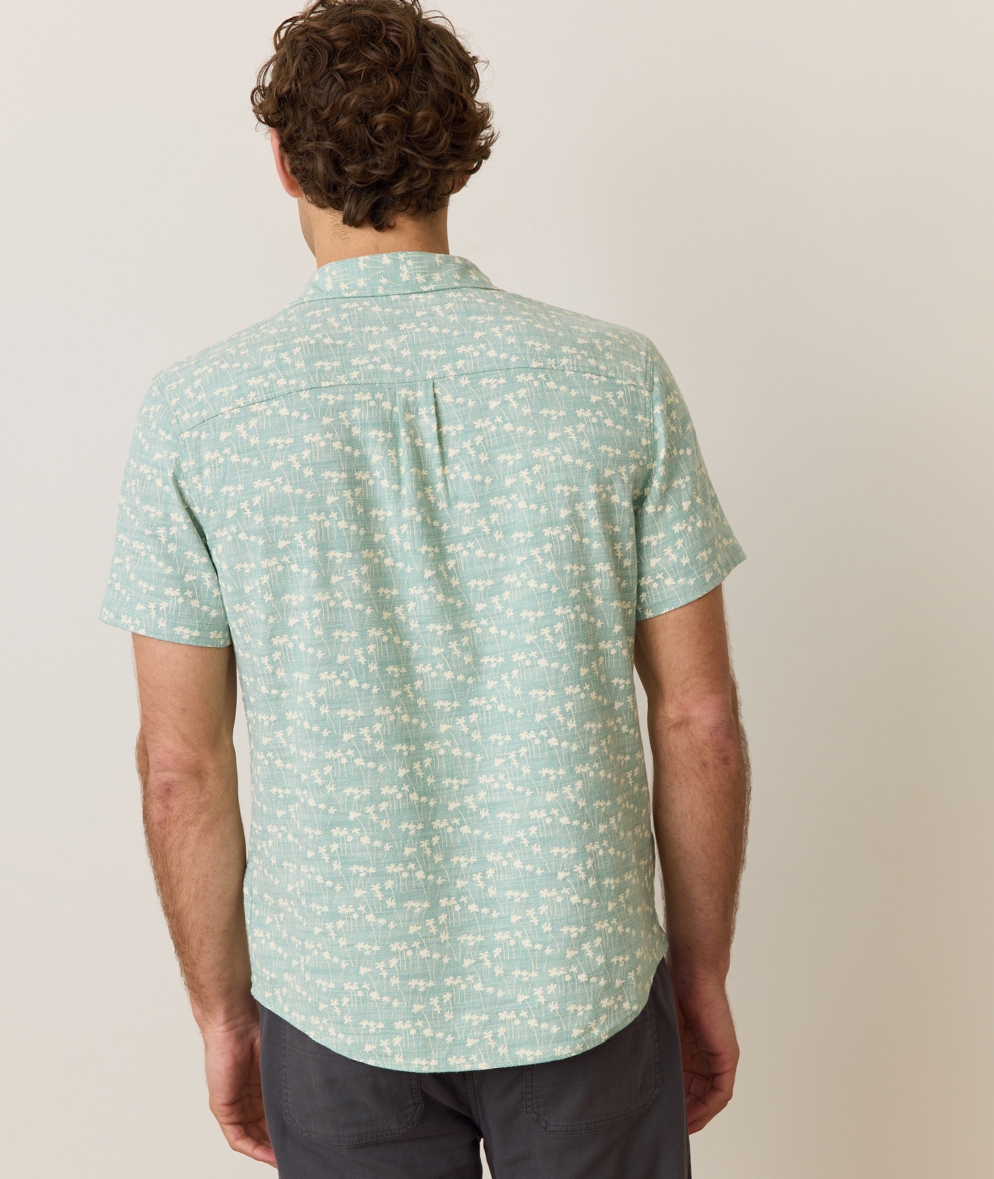Stretch Selvage Short Sleeve Shirt