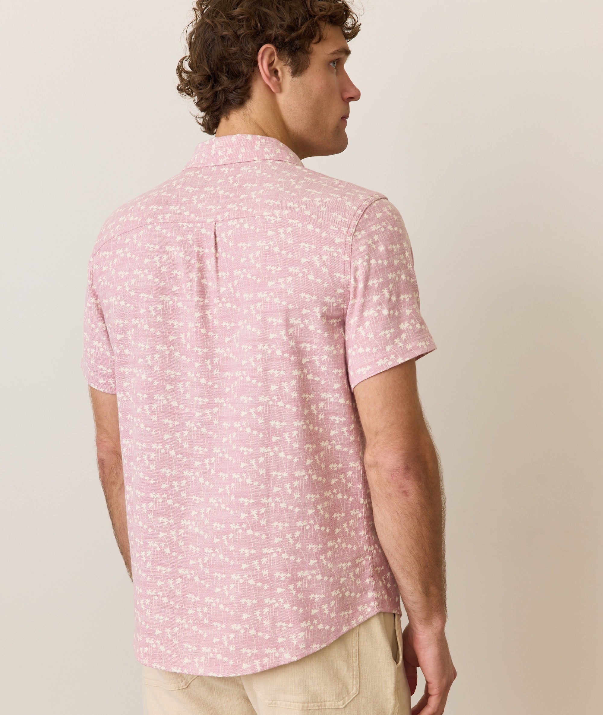 Stretch Selvage Short Sleeve Shirt