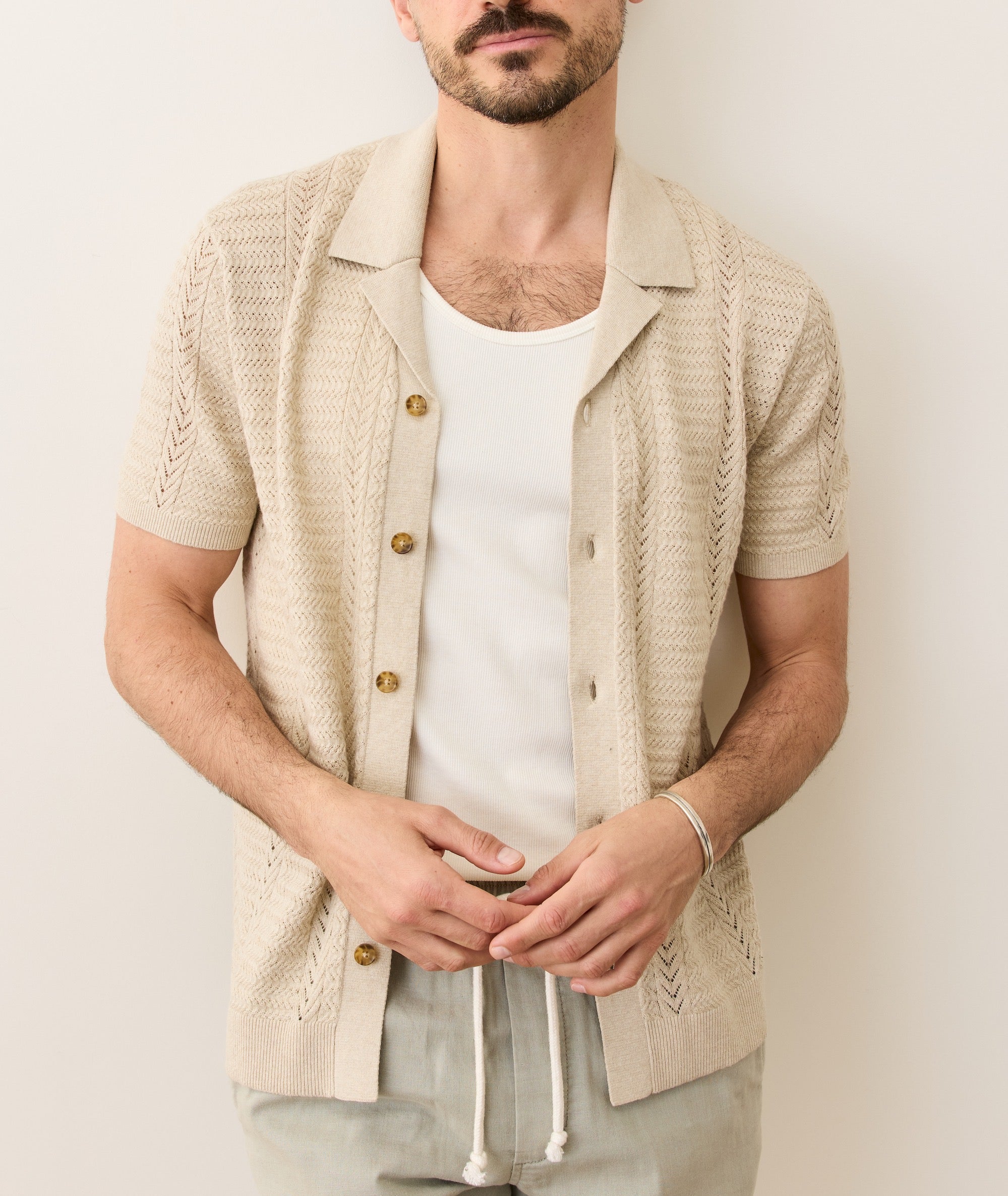 Jaden Sweater Resort Shirt