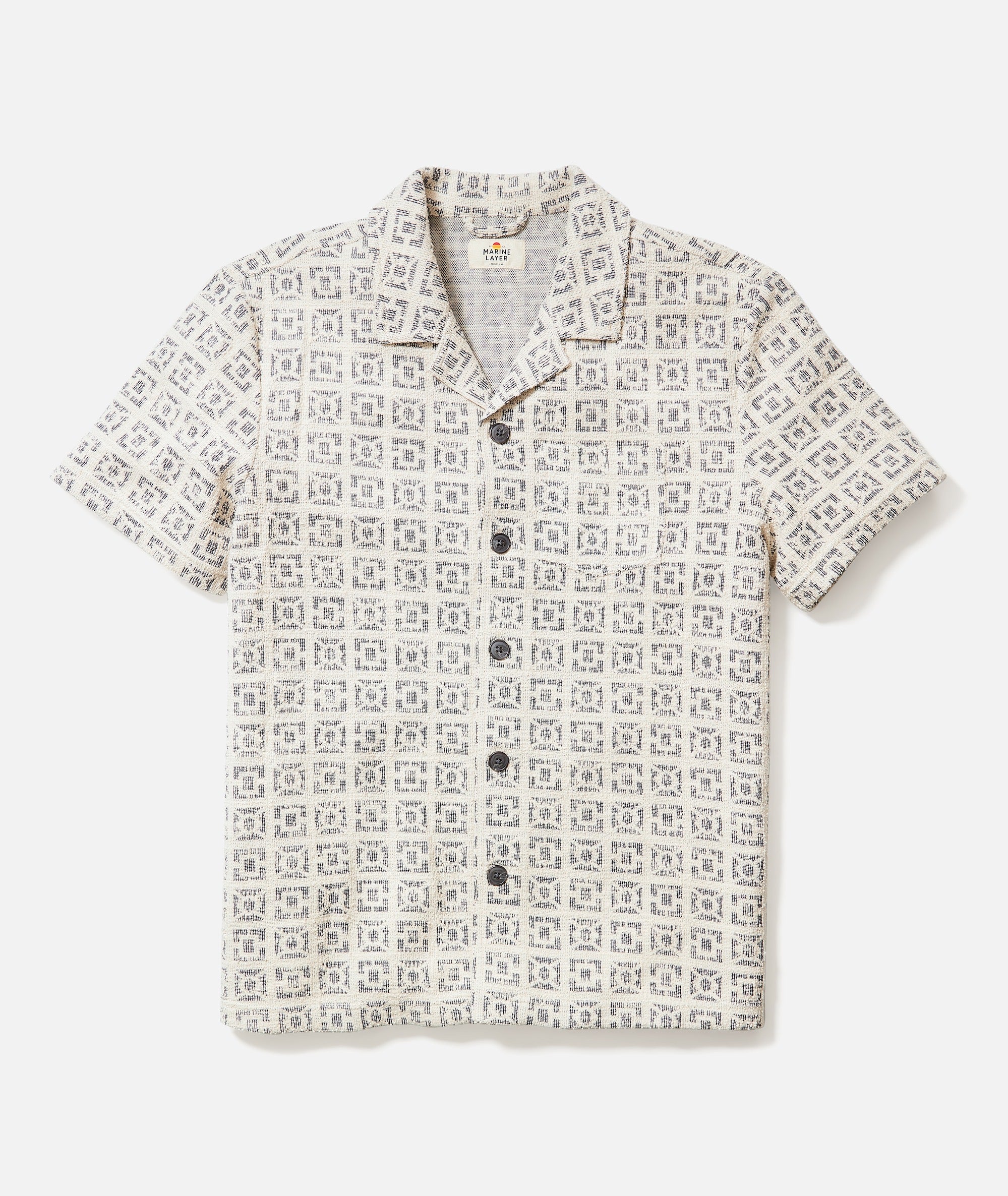Cam Jacquard Resort Shirt