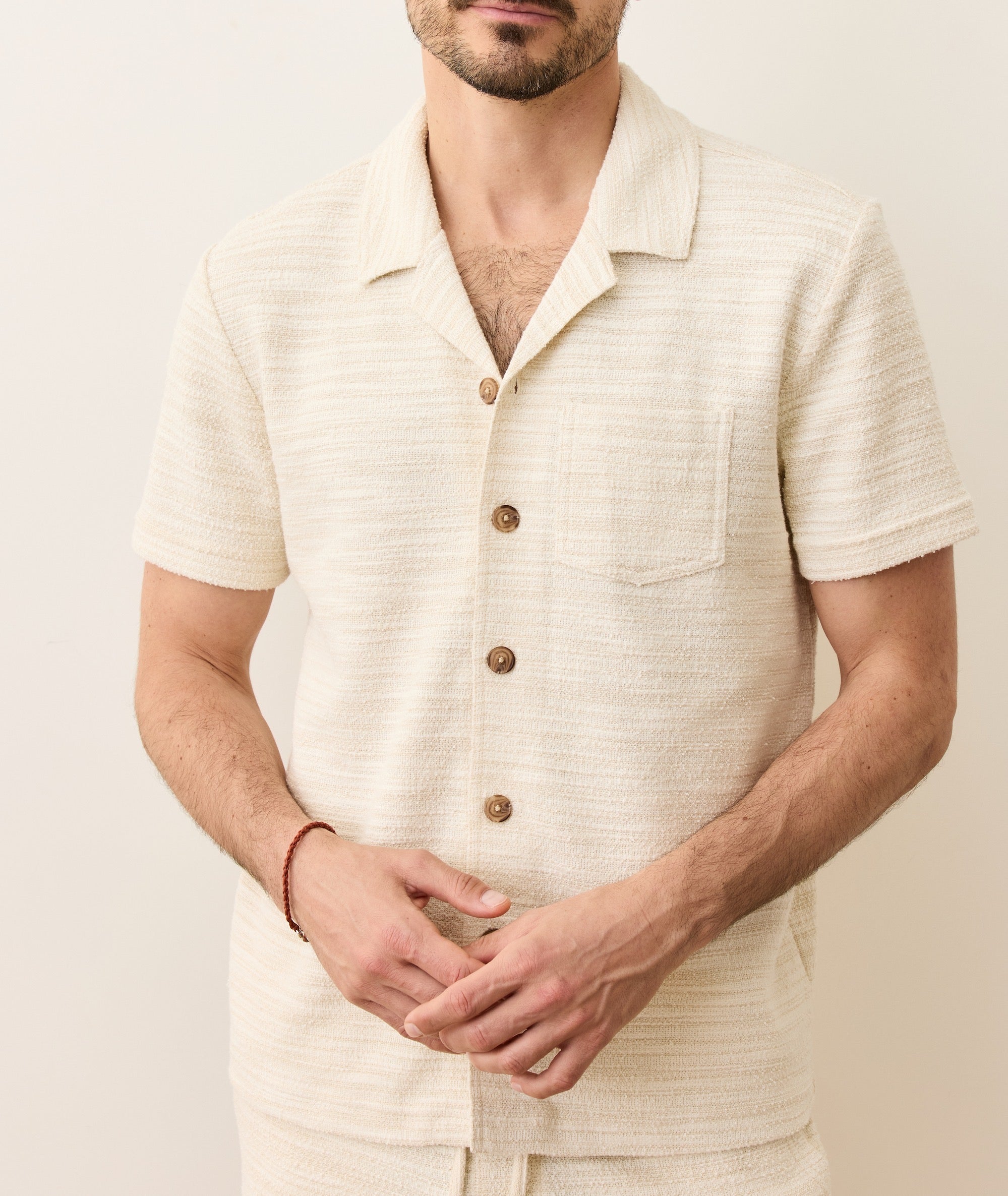 Cam Jacquard Resort Shirt