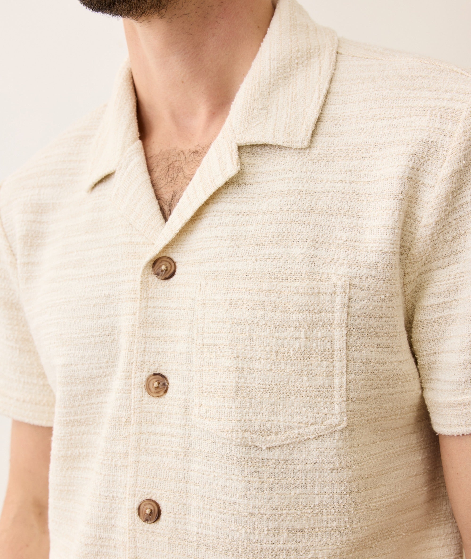 Cam Jacquard Resort Shirt