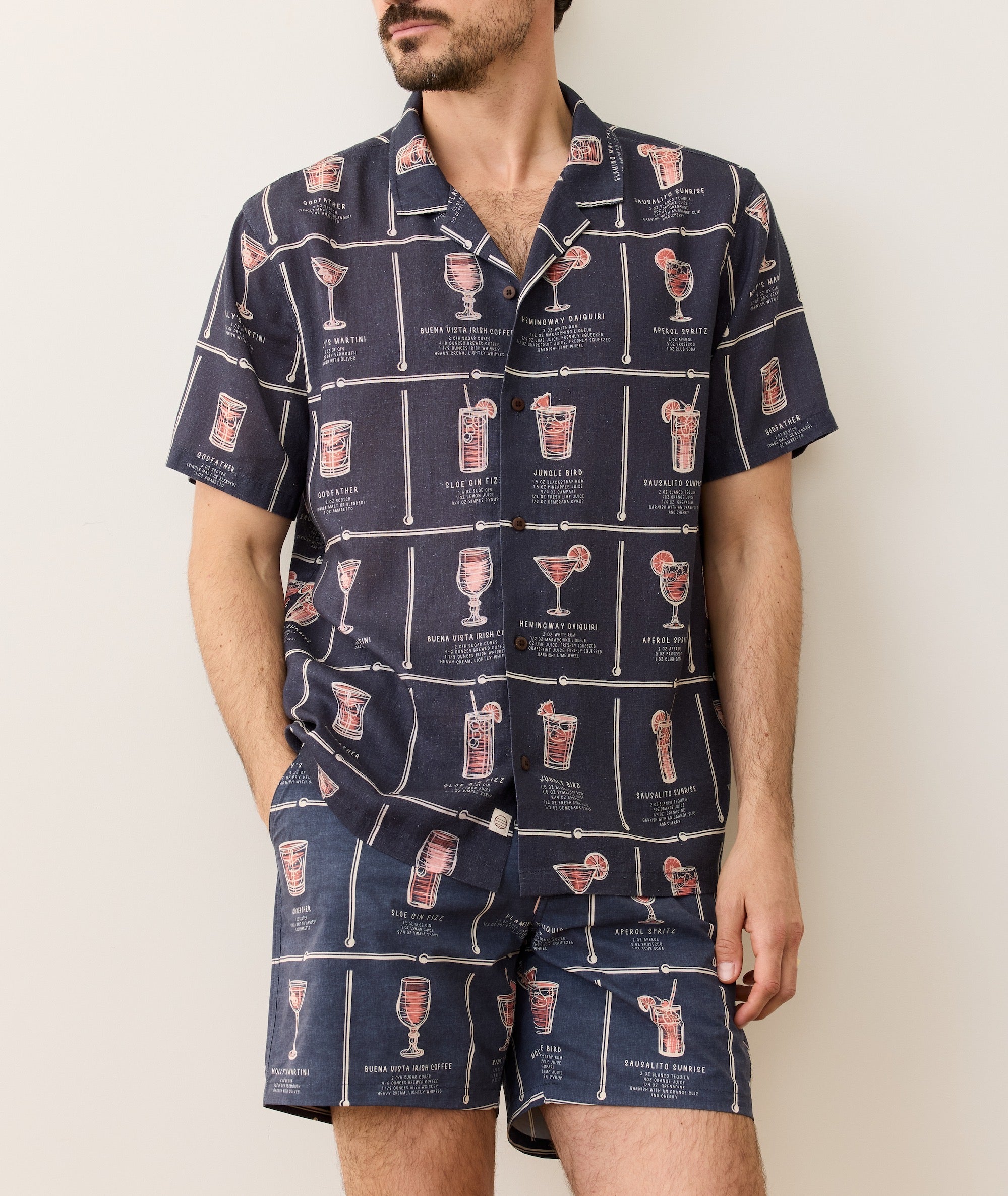 Tencel Linen Resort Shirt