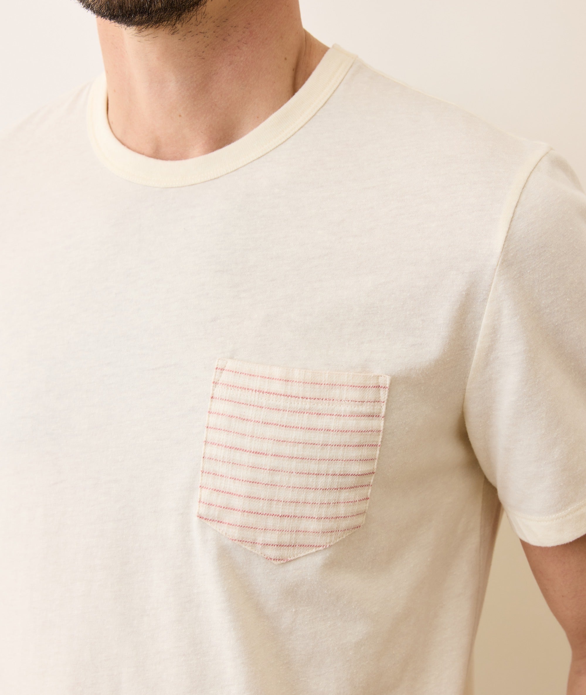 Signature Printed Pocket Tee