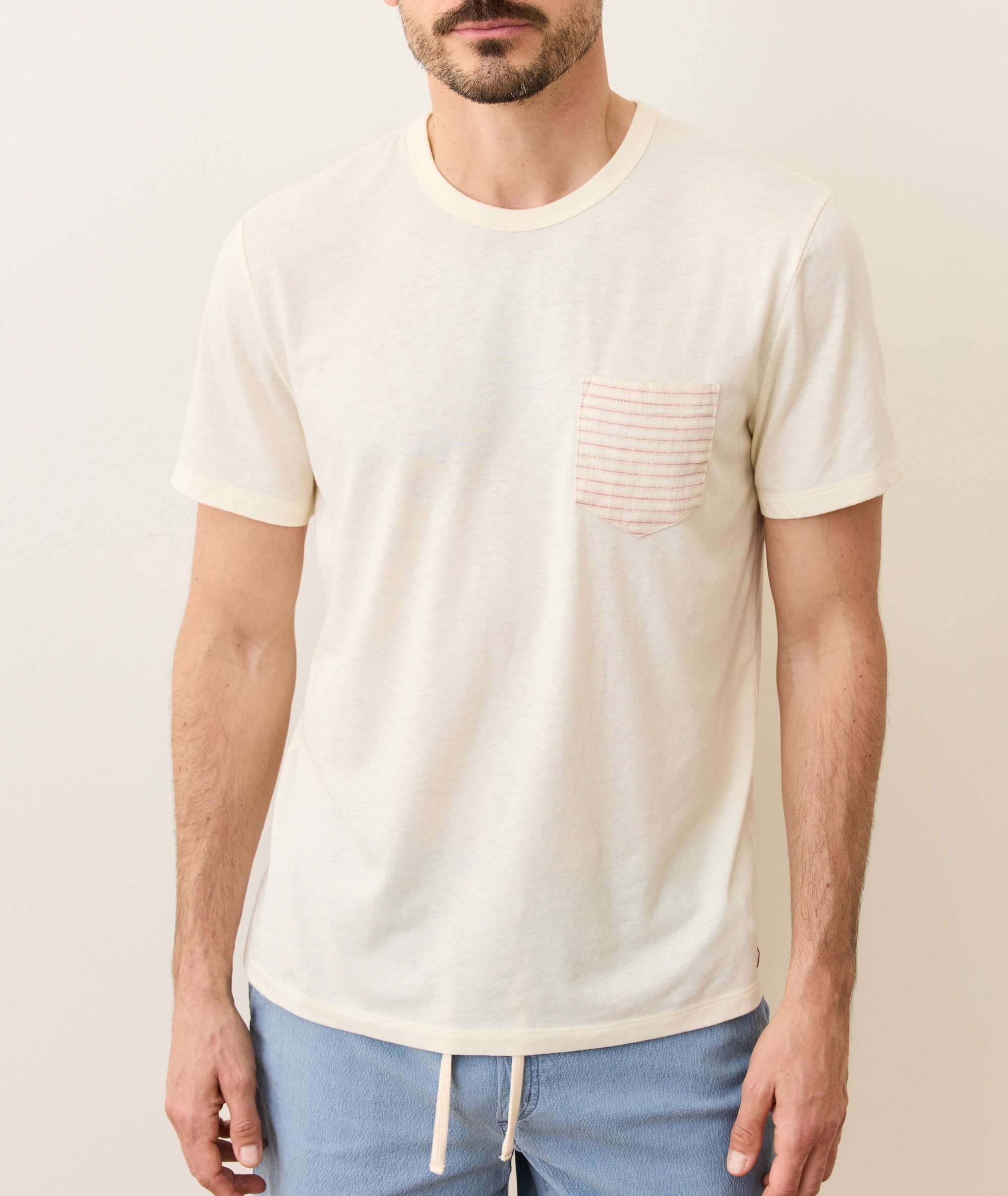 Signature Printed Pocket Tee