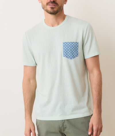 Signature Printed Pocket Tee