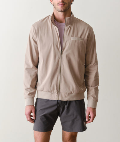 Breeze Stretch Bomber Jacket
