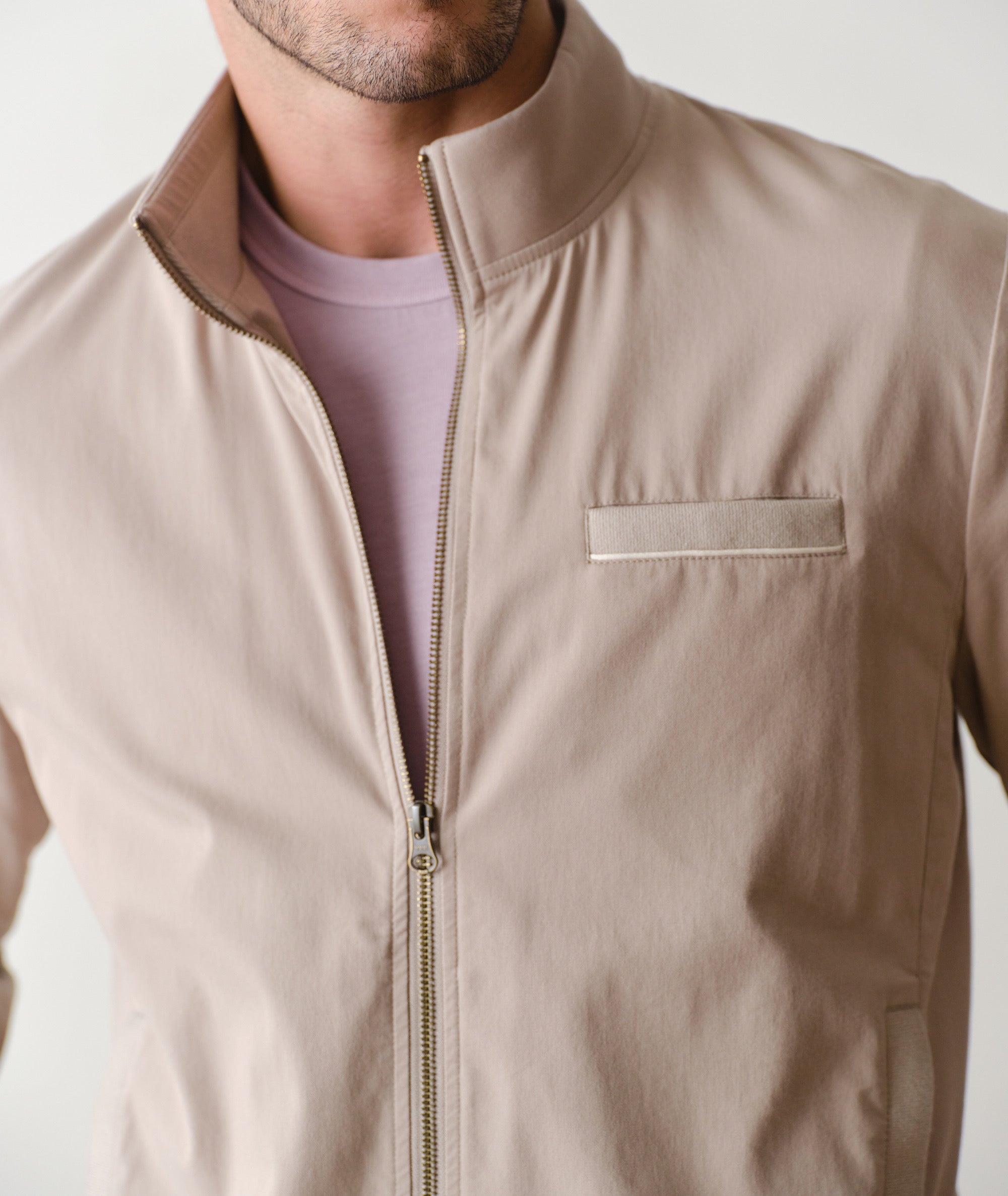 Breeze Stretch Bomber Jacket