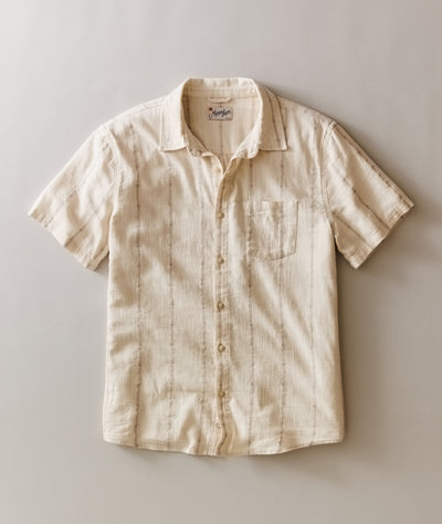 Stretch Selvage Short Sleeve Shirt