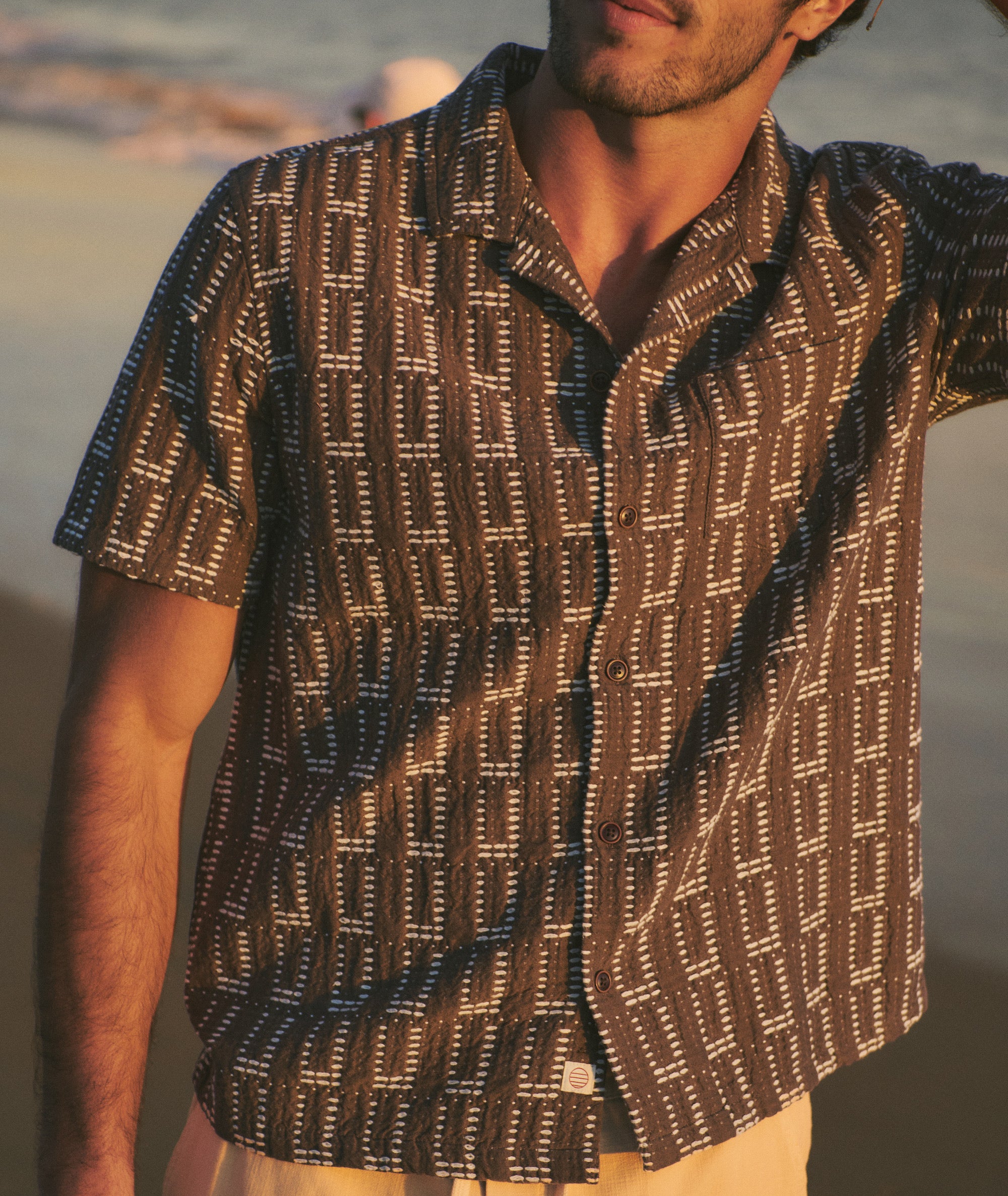 Marine Layer Dobby Resort Shirt