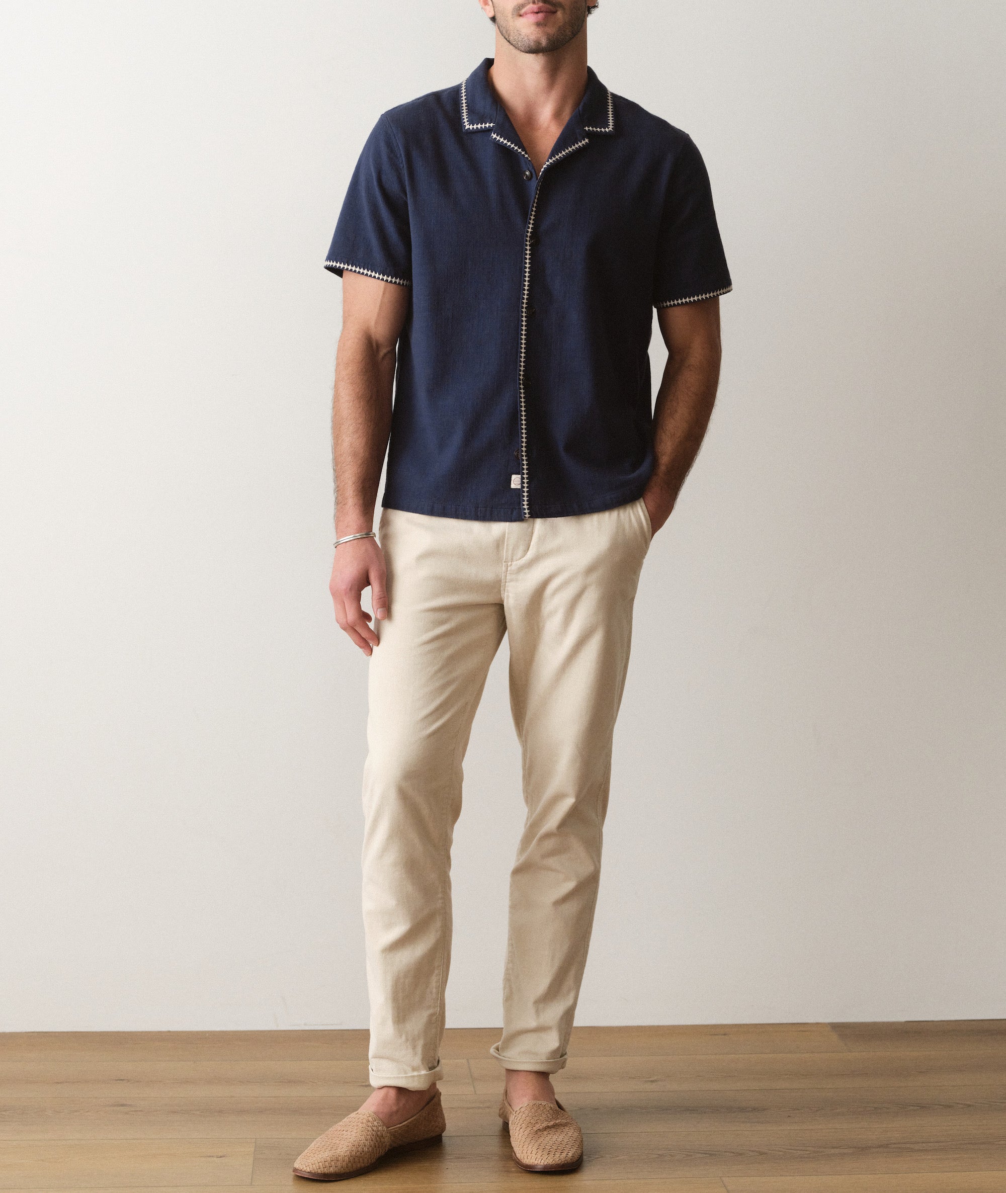 Embroidered Resort Shirt