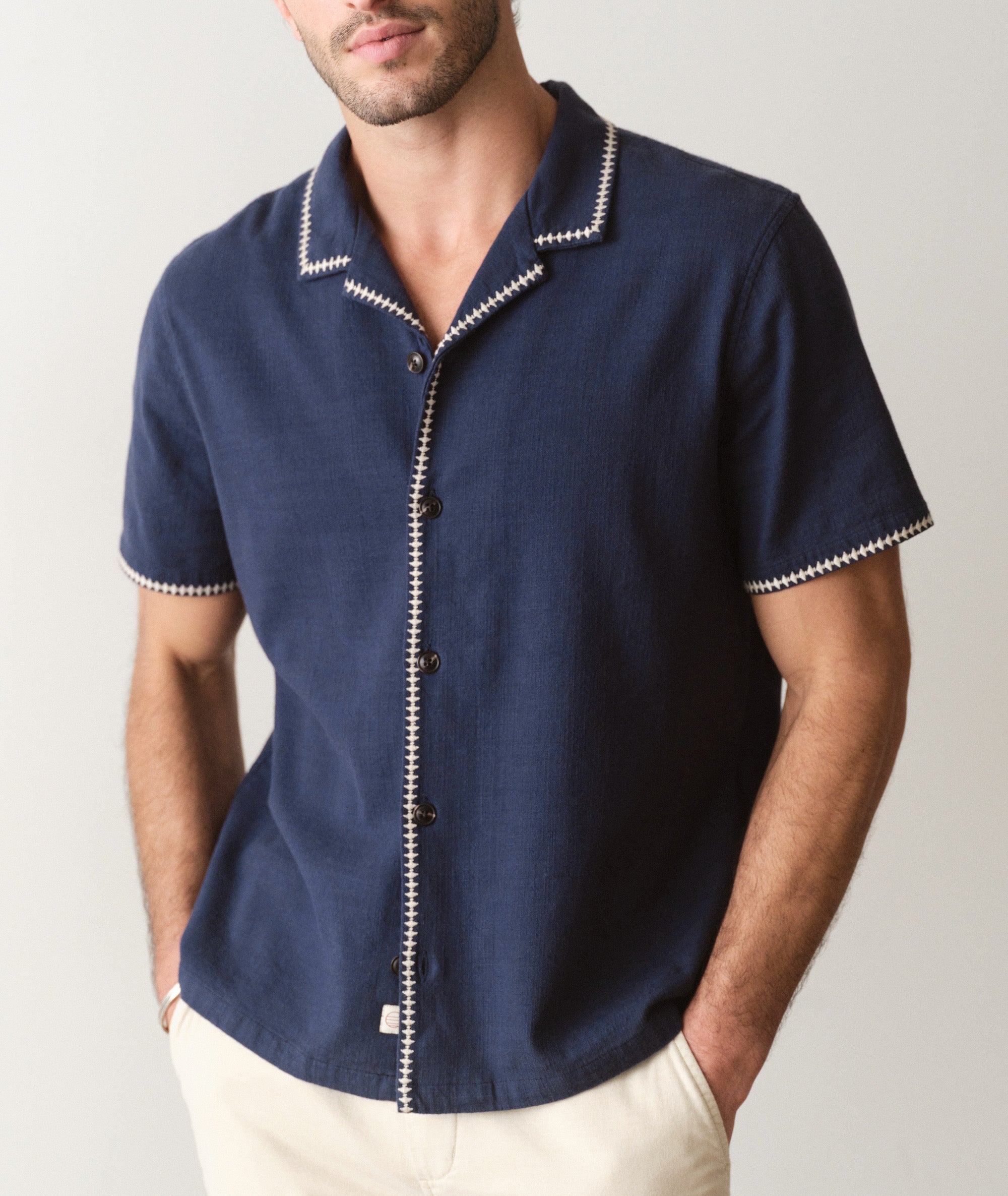 Embroidered Resort Shirt