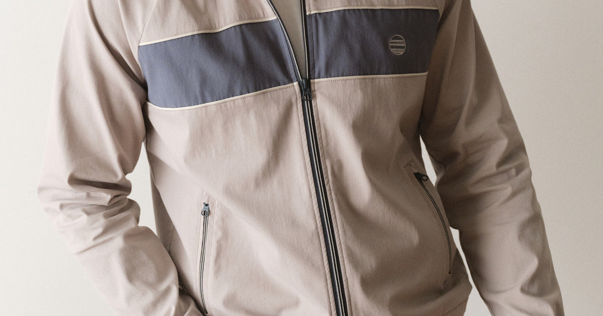 Custom Cut & Sew Freeman Stretch Twill Windbreaker – Marine Layer