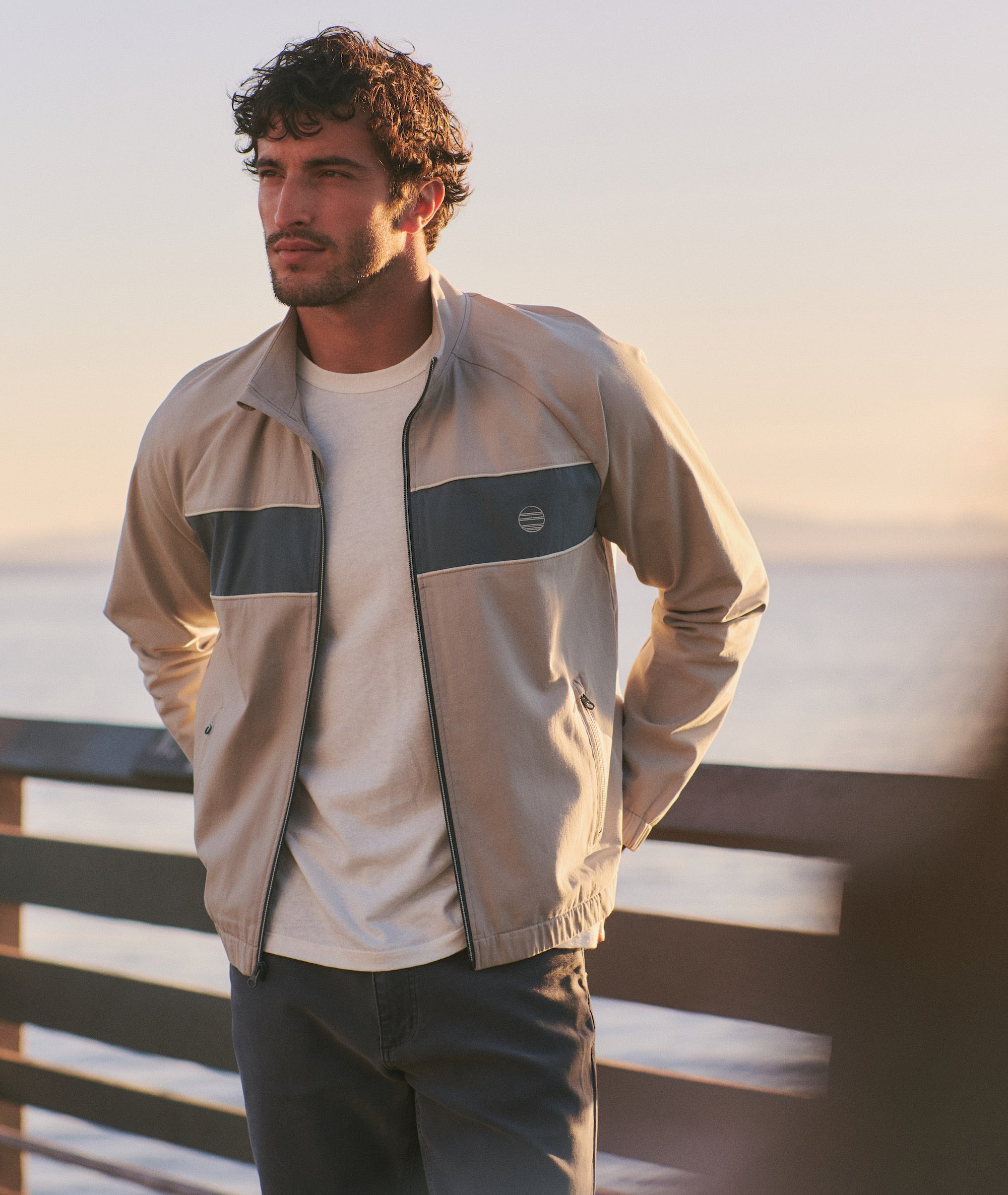Custom Cut & Sew Freeman Stretch Twill Windbreaker