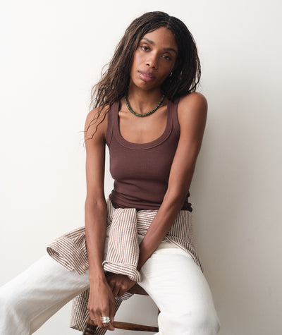 Lexi Rib Sun-In Tank