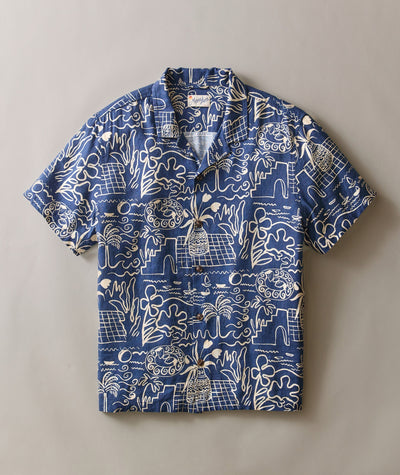 Pablo Tencel Linen Resort Shirt