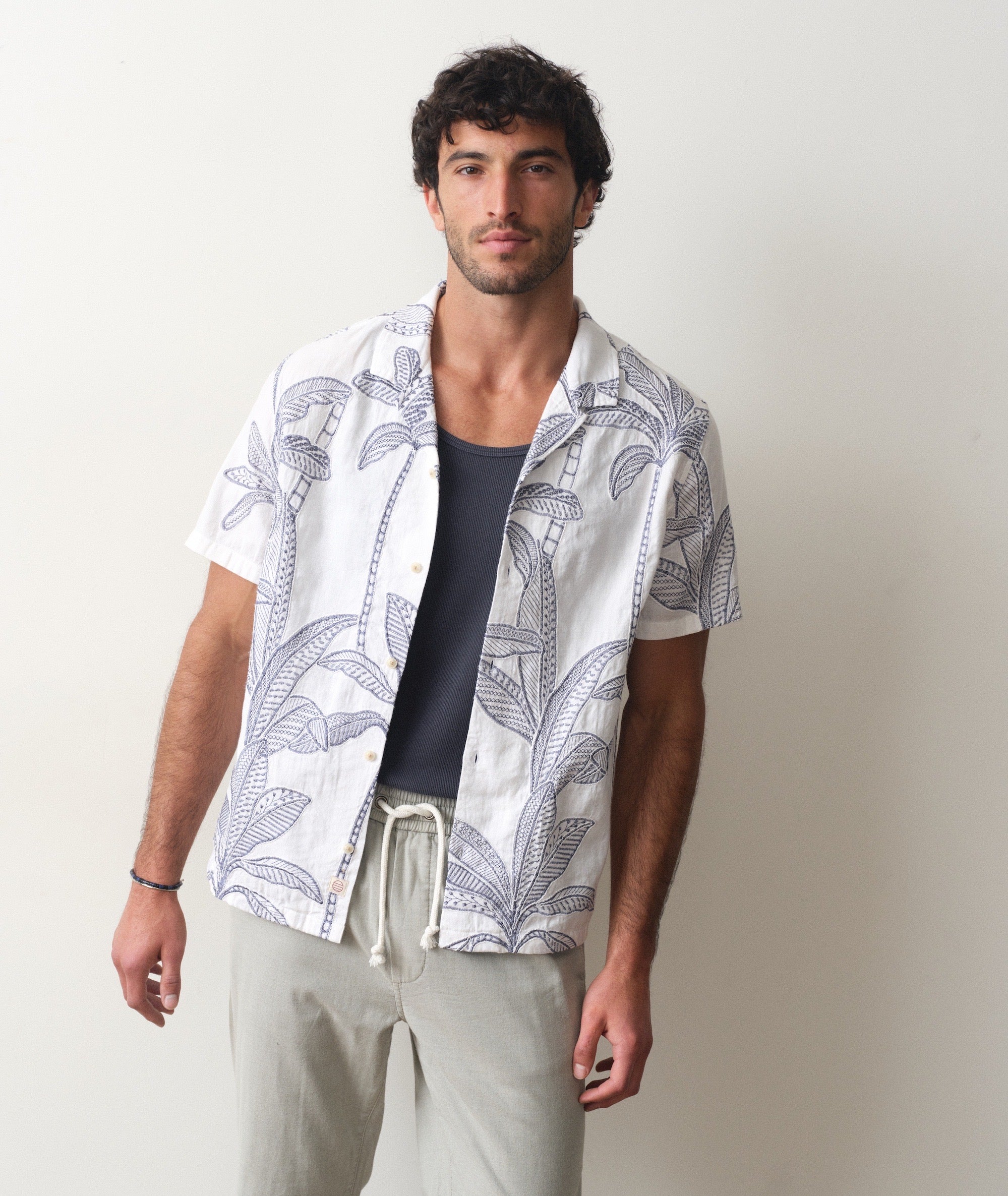 Palma Embroidered Resort Shirt