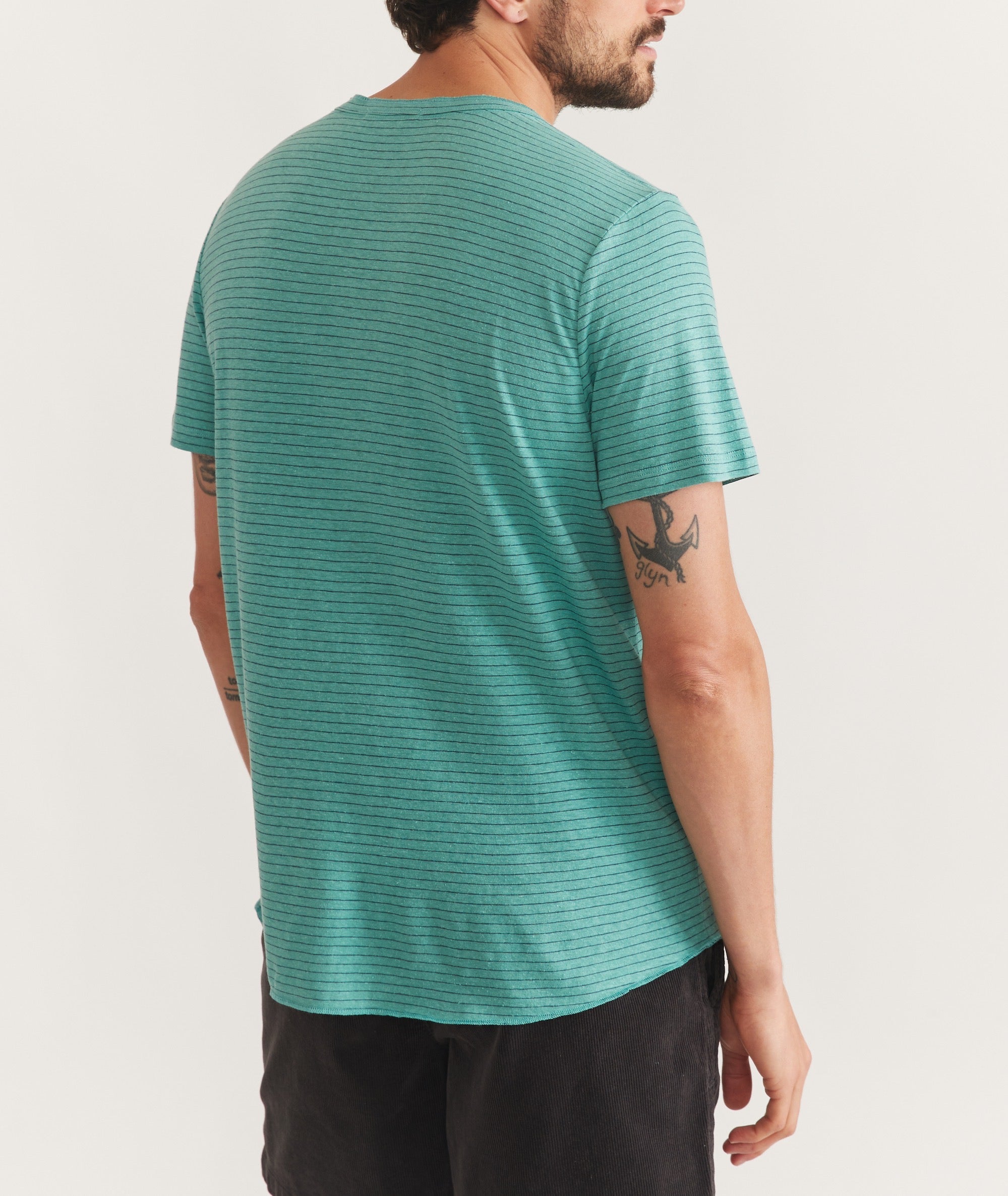 Relaxed Hemp Cotton Henley