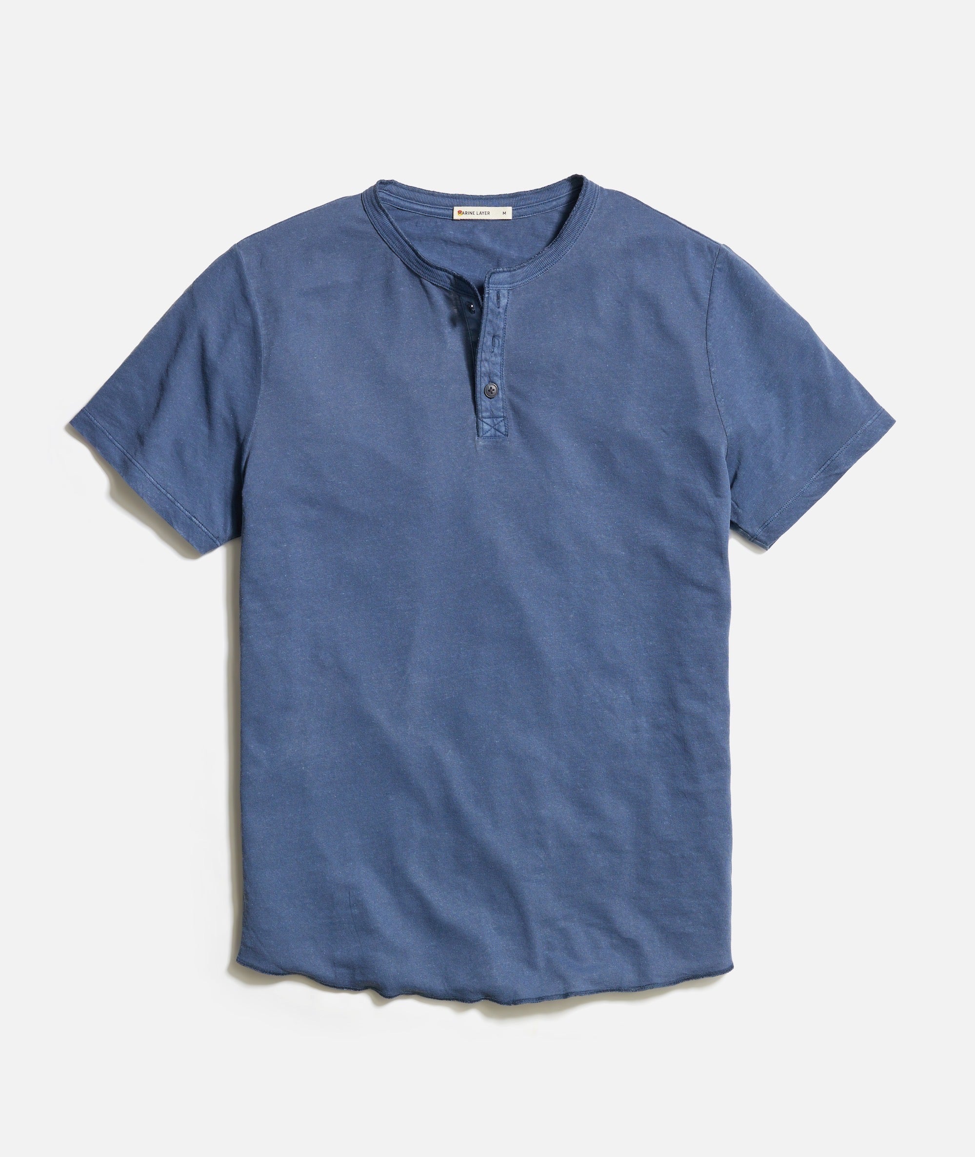 Relaxed Hemp Cotton Henley – Marine Layer 