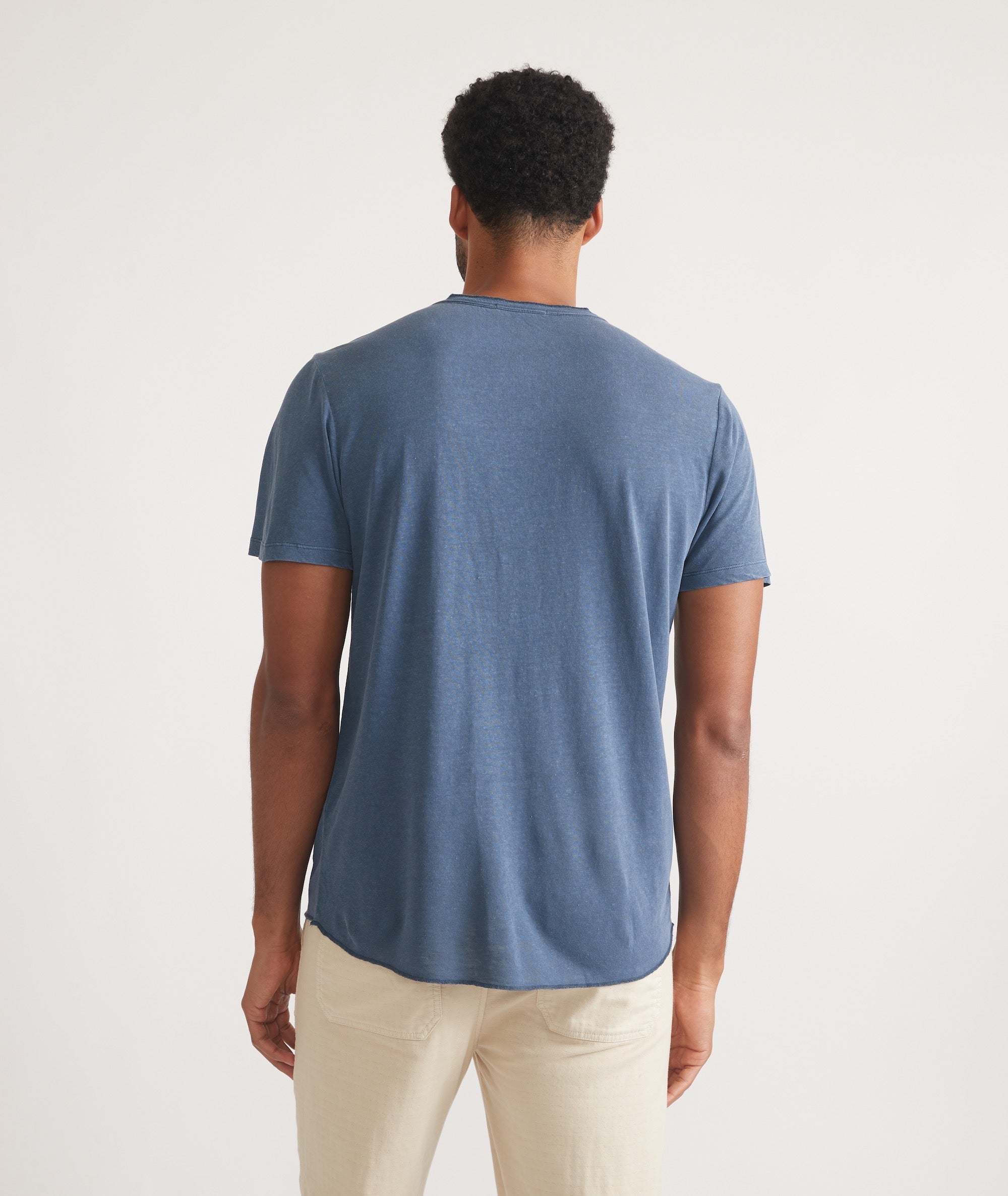 Relaxed Hemp Cotton Henley – Marine Layer 